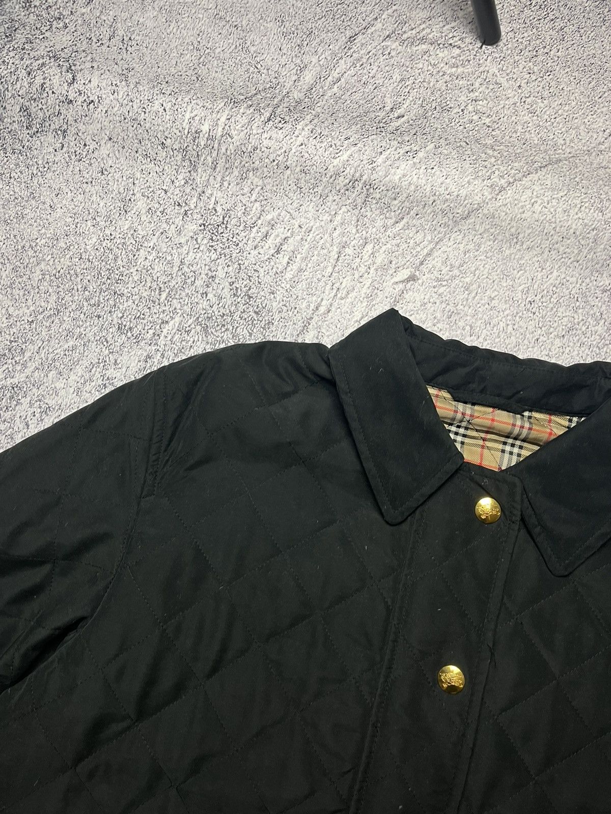 Burberry Vintage Burberrys luxury Quilted Lined Jacket Size US S / EU 44-46 / 1 - 9 Thumbnail