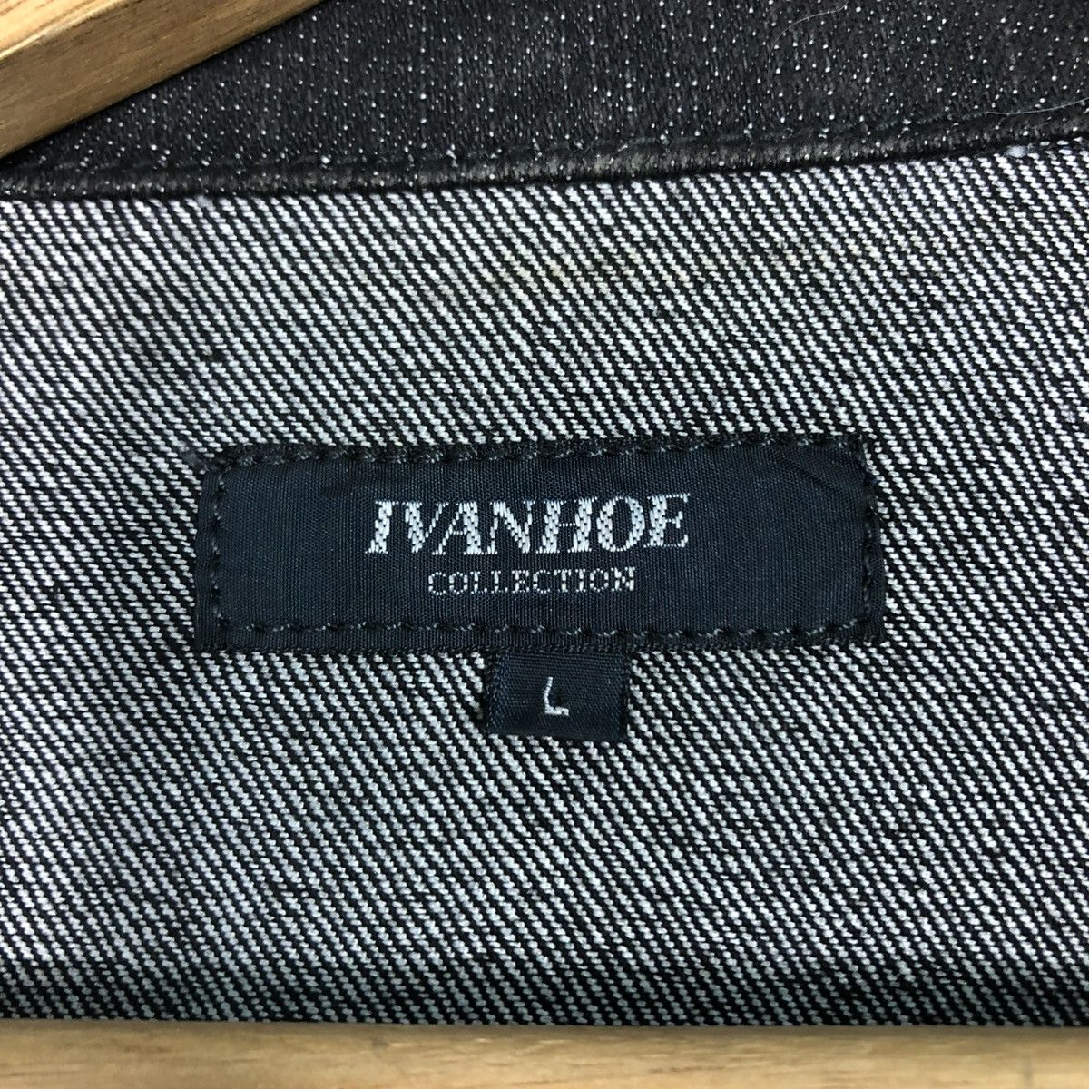 Japanese Brand 🔥VINTAGE TRUCKER DENIM JACKET IVANHOE ISSEY MIYAKE Size US L / EU 52-54 / 3 - 19 Thumbnail
