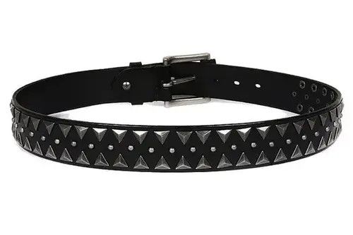 Indigo Belts Heavy Metal Rivert Punk Belt Size ONE SIZE - 2 Thumbnail