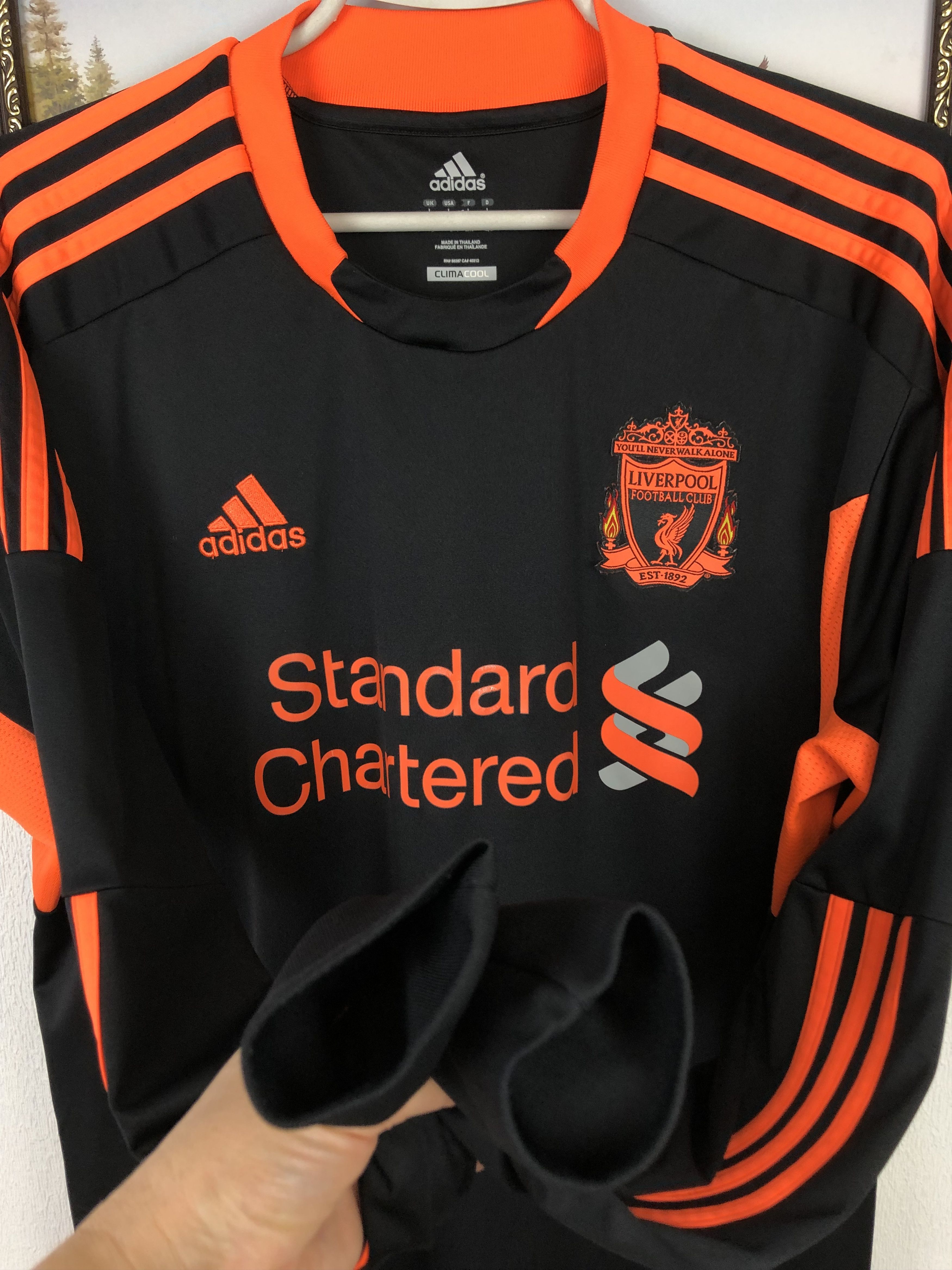 Adidas Liverpool Goalkeeper football shirt Soccer Jersey Tee Hype Size US L / EU 52-54 / 3 - 7 Thumbnail