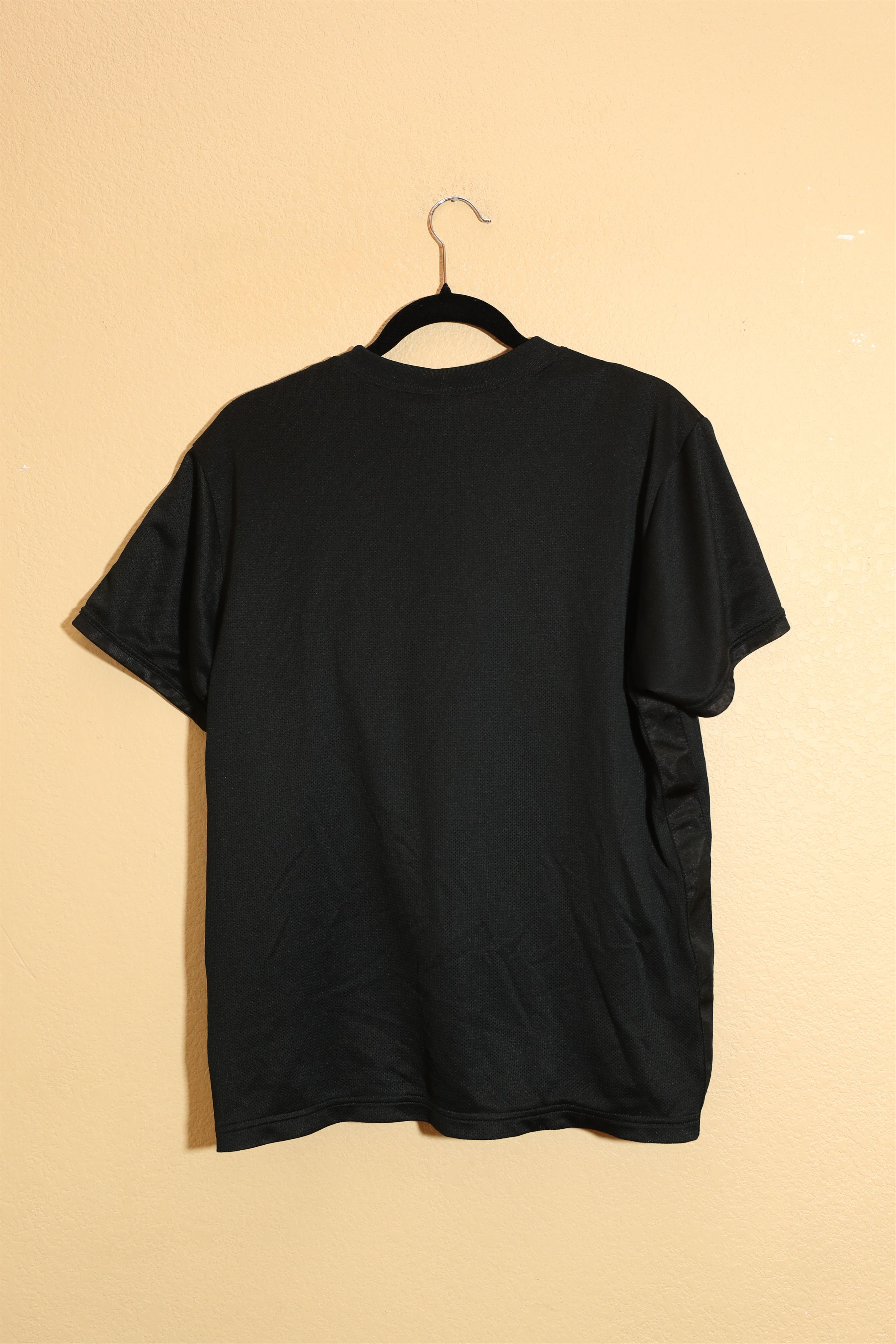 Nike Nike Black Athletic Polyester Shirt (L) Size US L / EU 52-54 / 3 - 2 Thumbnail