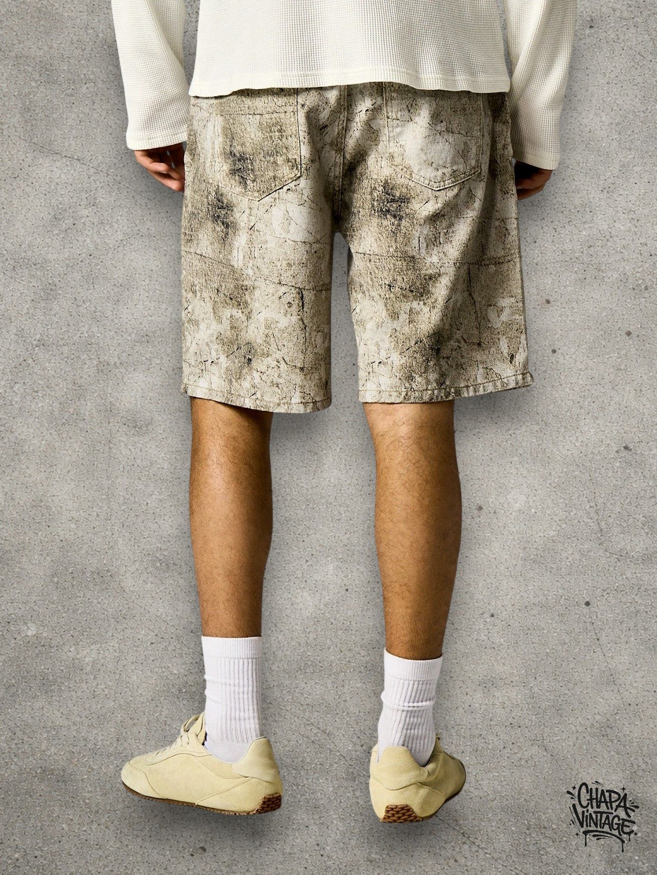 Japanese Brand Cargo carpenter pattern shorts Size US 32 / EU 48 - 3 Thumbnail