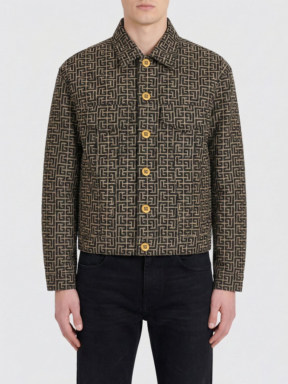 Balmain Balmain Jacket Men Black Size US XL / EU 56 / 4 - 1 Thumbnail