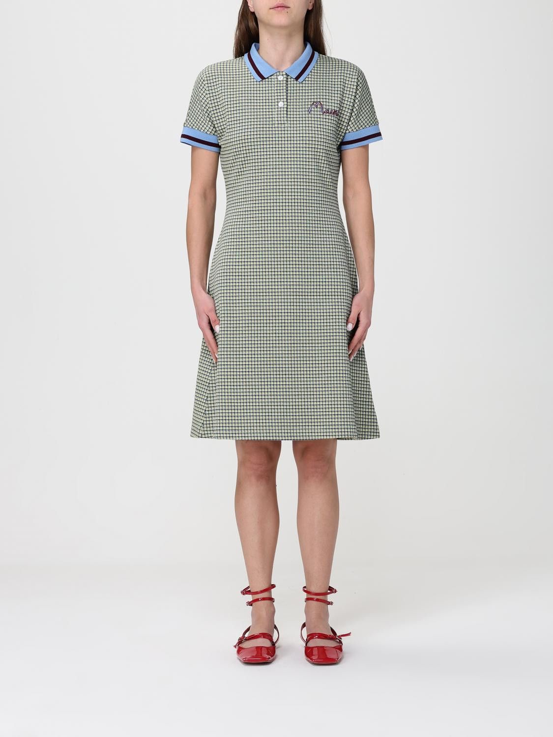 Marni Marni Dress Woman Green Size M / US 6-8 / IT 42-44 - 1 Thumbnail