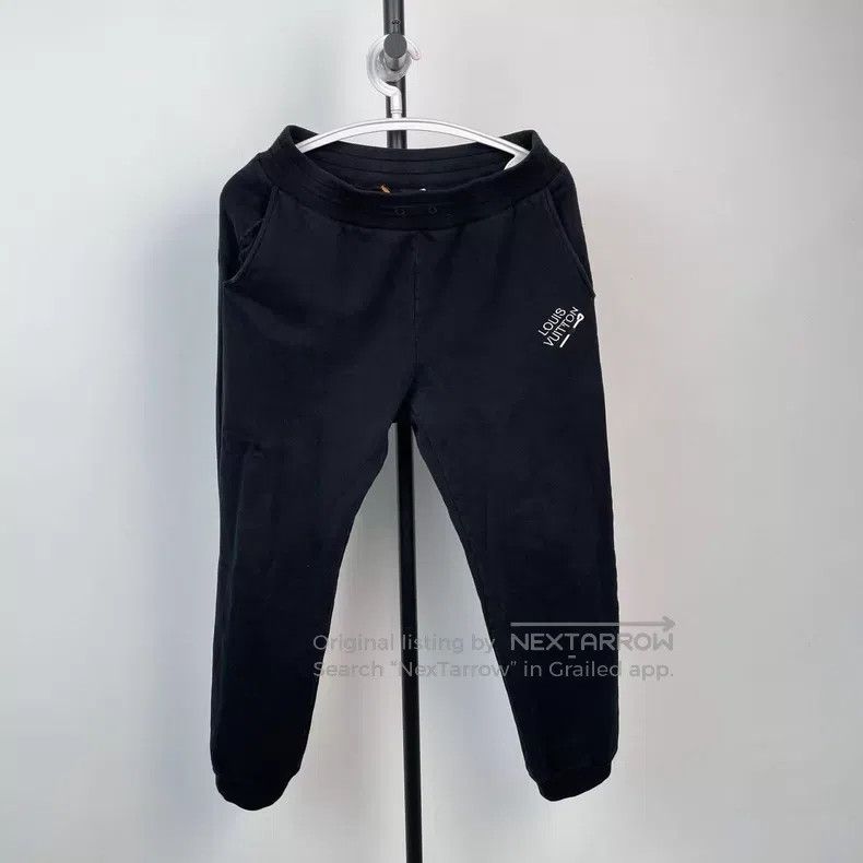 Louis Vuitton Louis Vuitton size s Black paperclip track pants Size US 28 / EU 44 - 1 Thumbnail