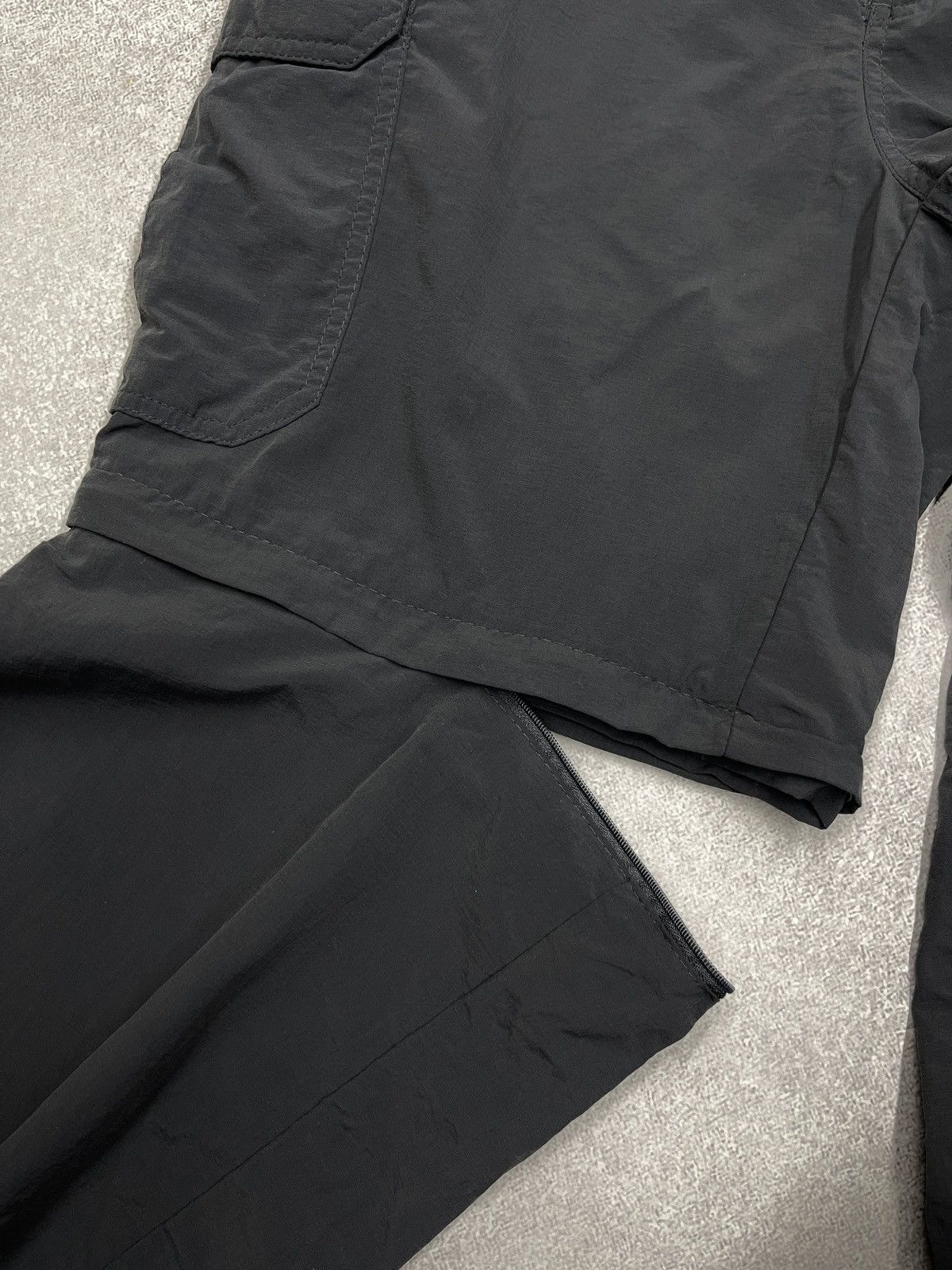 Mens Karrimor 2in1 Nylon Cargo Pants Grey Outdoor Gorpcore