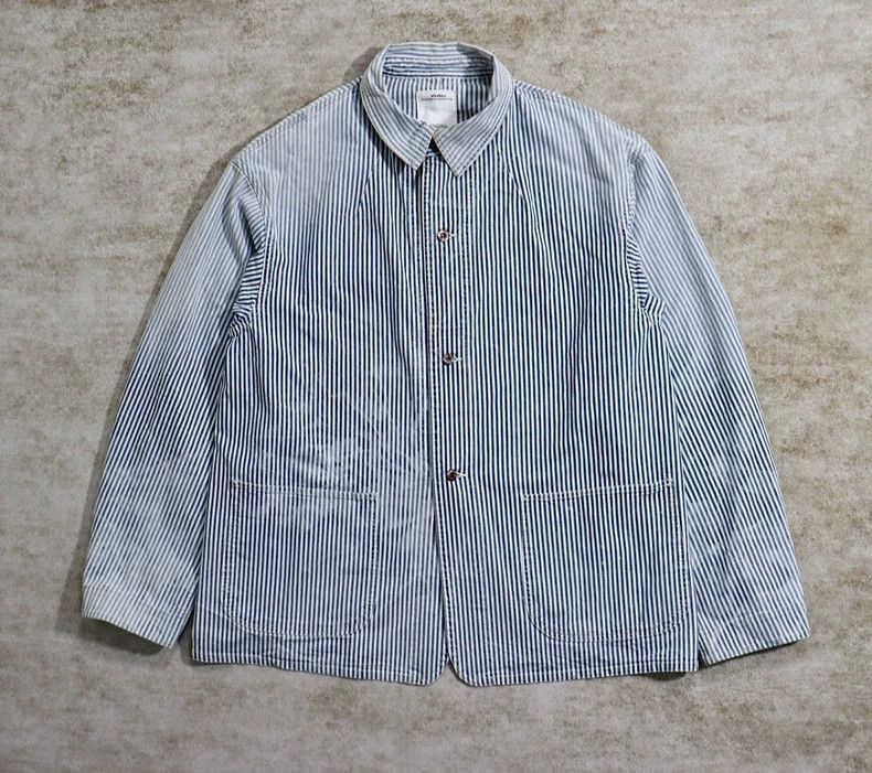 Visvim visvim22SS SS COVERALL HICKORY DRY jacket 2503-Nextarrow Size US L / EU 52-54 / 3 - 1 Thumbnail
