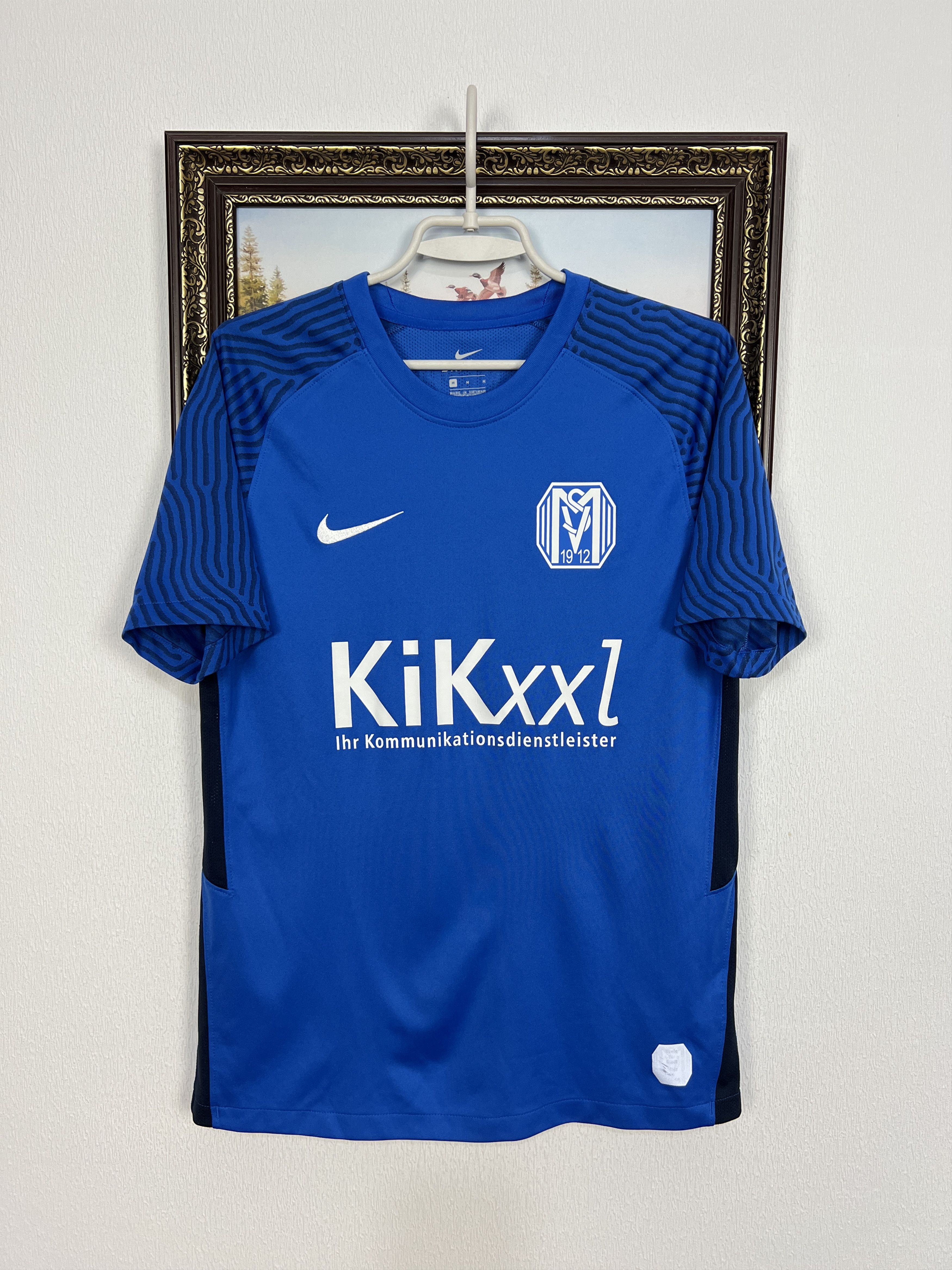 Nike SV Meppen Football Shirt Soccer Nike Blue Jersey Mens Size US M / EU 48-50 / 2 - 1 Thumbnail