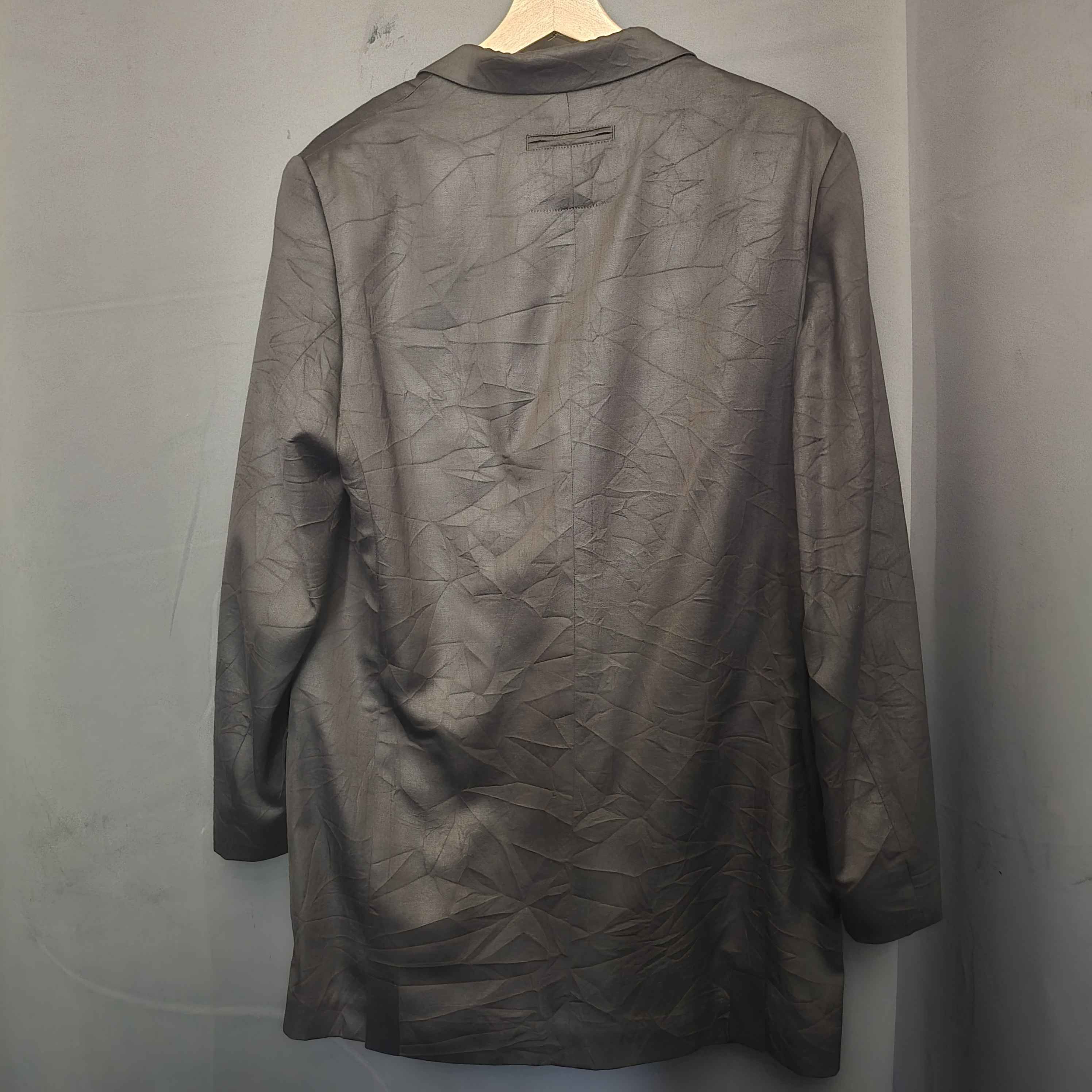 Yohji Yamamoto Yohji Yamamoto POUR HOMME brutalist wrinkle abstract Blazer Size US L / EU 52-54 / 3 - 2 Thumbnail
