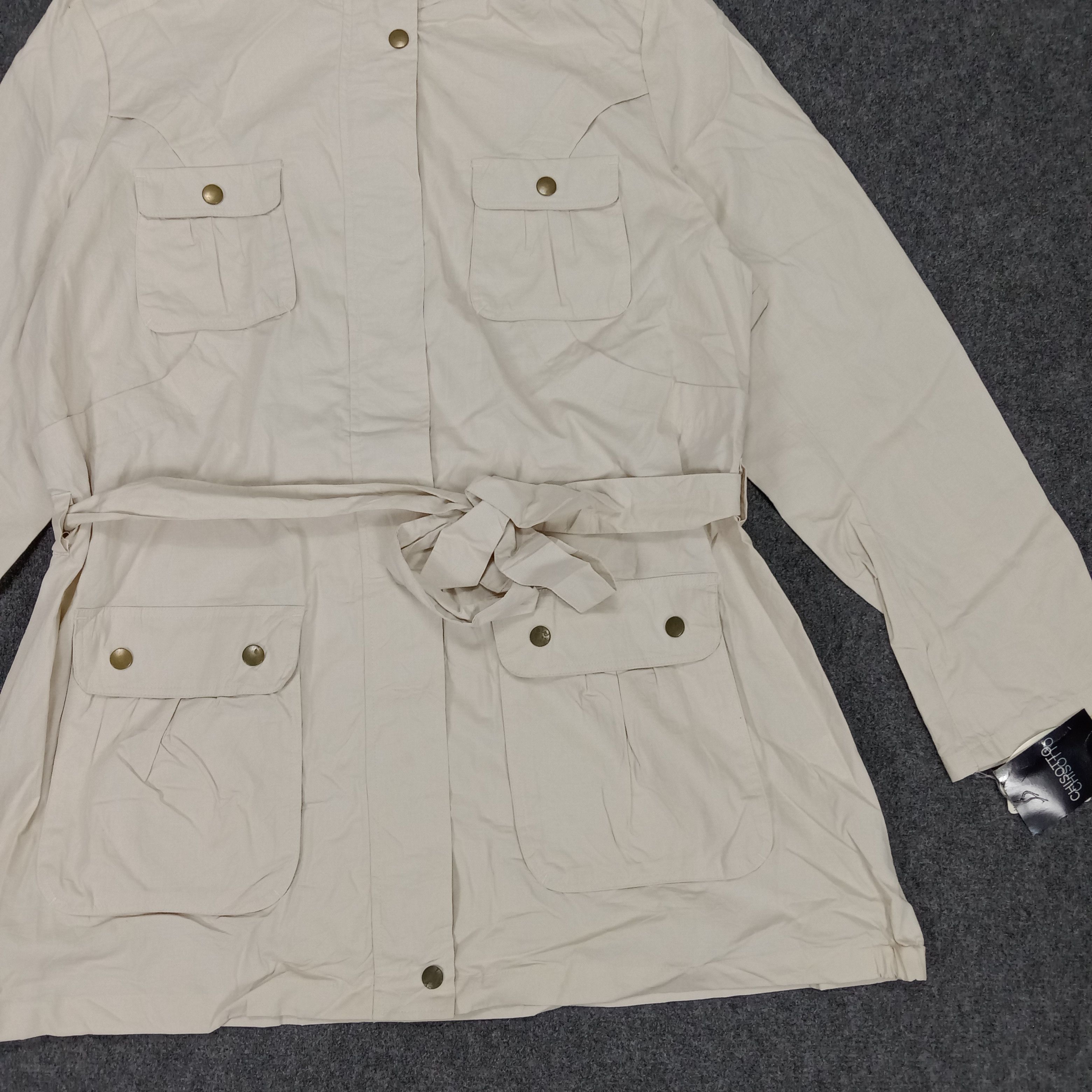 Chisotto Japanese Designer Trench Coat Jacket