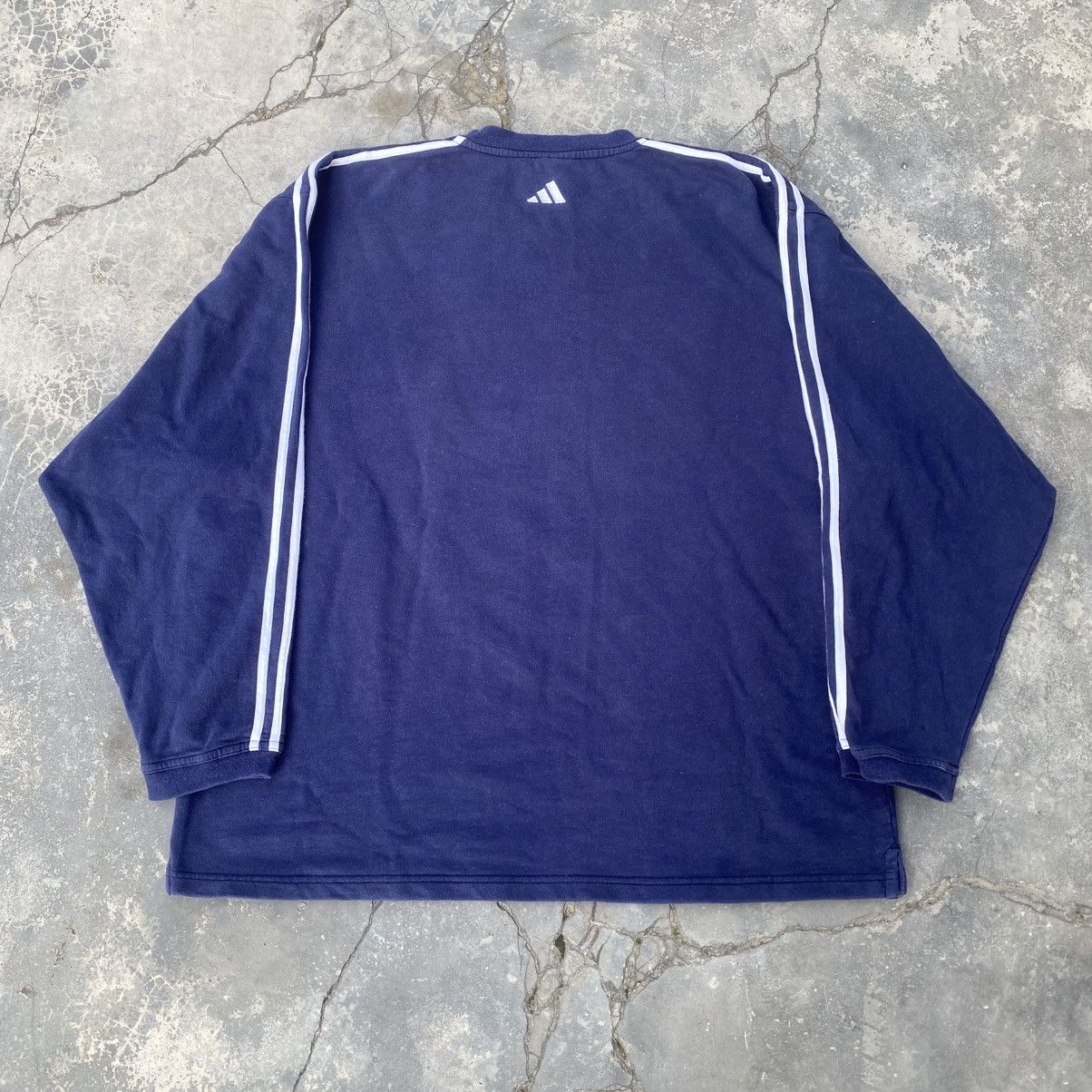 Adidas Rare 1990s Real Madrid Sweatshirt DAVID BECKHAM Size US XL / EU 56 / 4 - 3 Thumbnail