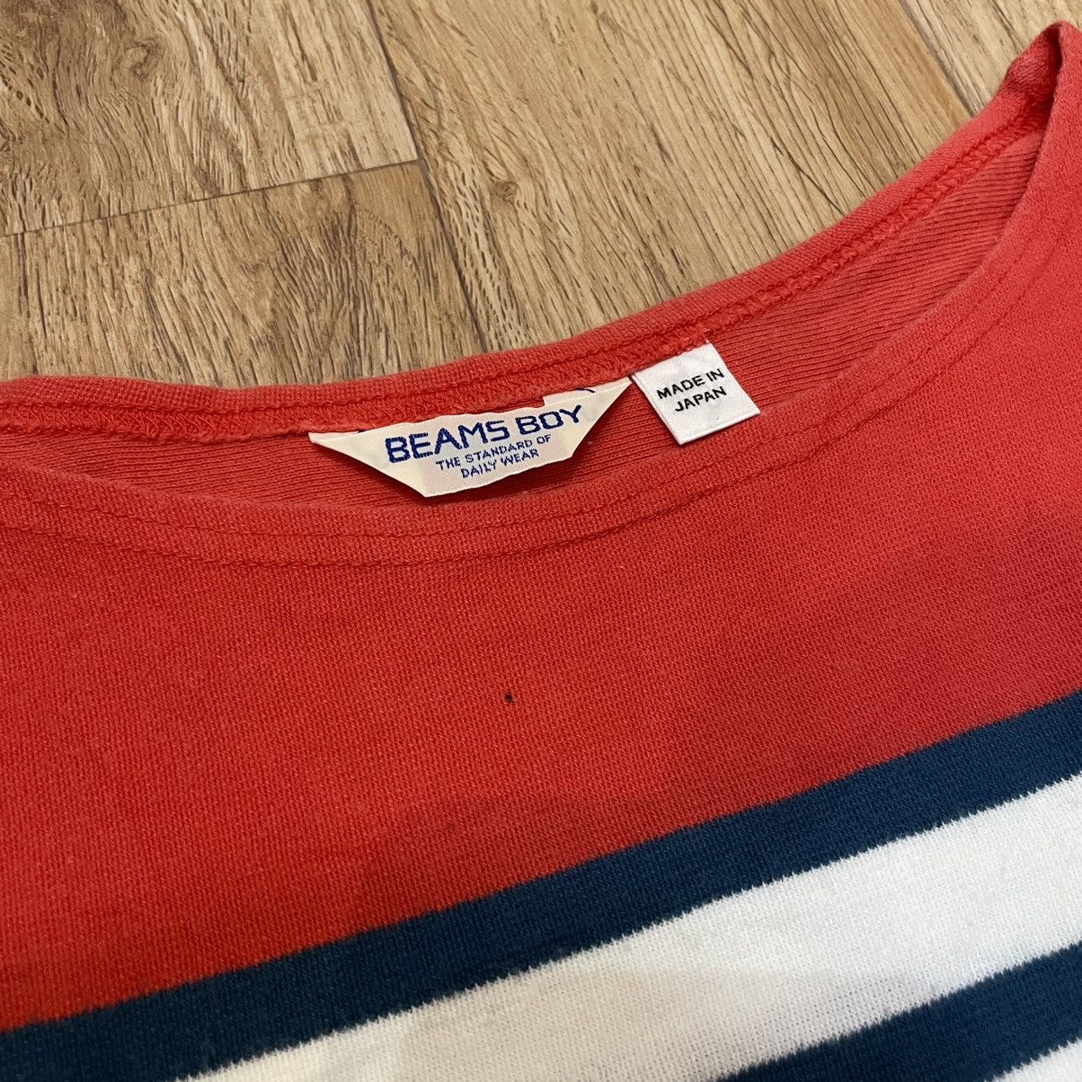 Beams Plus Beams Boy Striped Long Sleeve Shirt Size US S / EU 44-46 / 1 - 2 Thumbnail