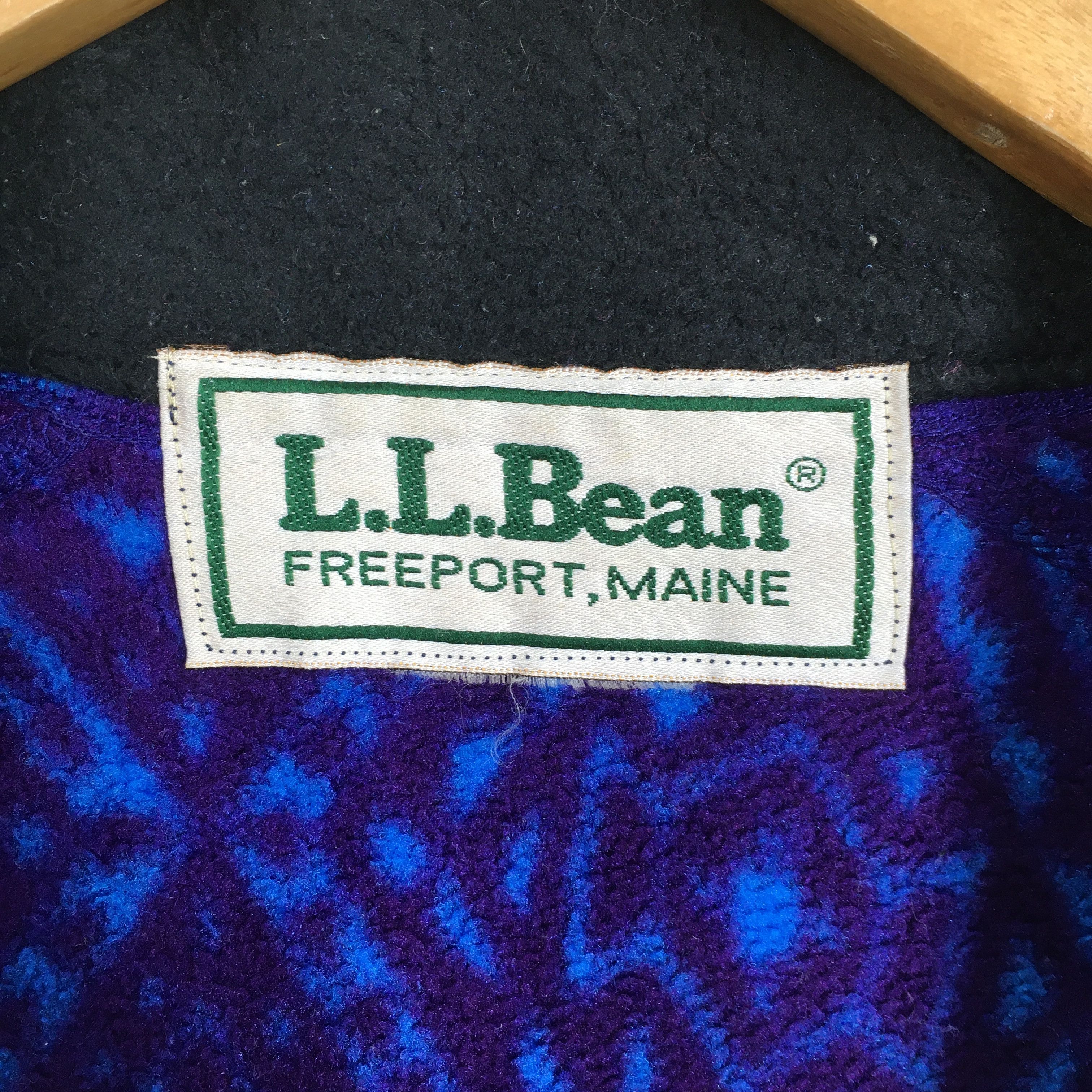 L.L. Bean × Vintage Vintage LL Bean Fleece Aztec Navajo Sweatshirt Medium Size US M / EU 48-50 / 2 - 5 Thumbnail