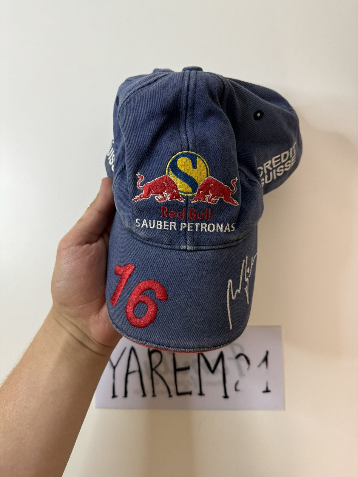Red Bull Red Bull Sauber Petronas vintage cap hat Size ONE SIZE - 2 Thumbnail