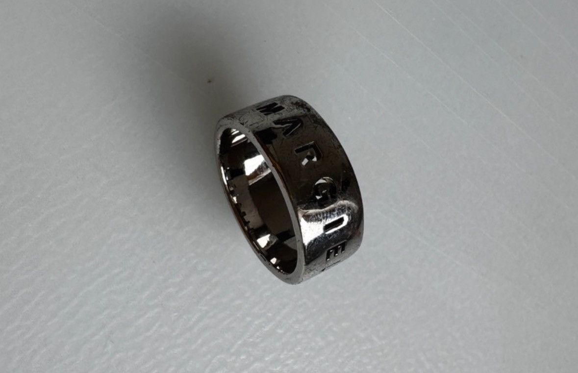 Maison Margiela Maison Margiela brass ring silver size 6 14,9 mm Size ONE SIZE - 4 Thumbnail