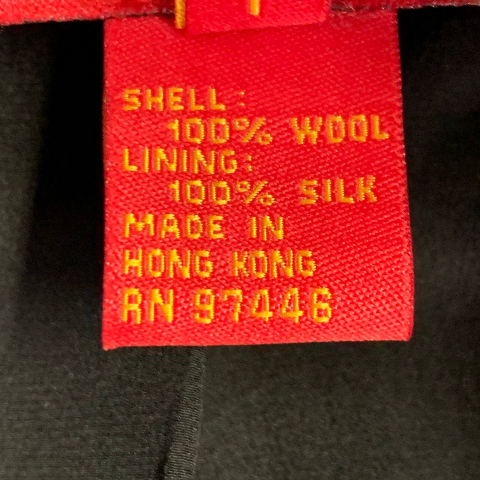 Shanghai Tang SHANGHAI TANG Size 40 Black Wool Mandarin Collar Suit Size 40R - 10 Thumbnail