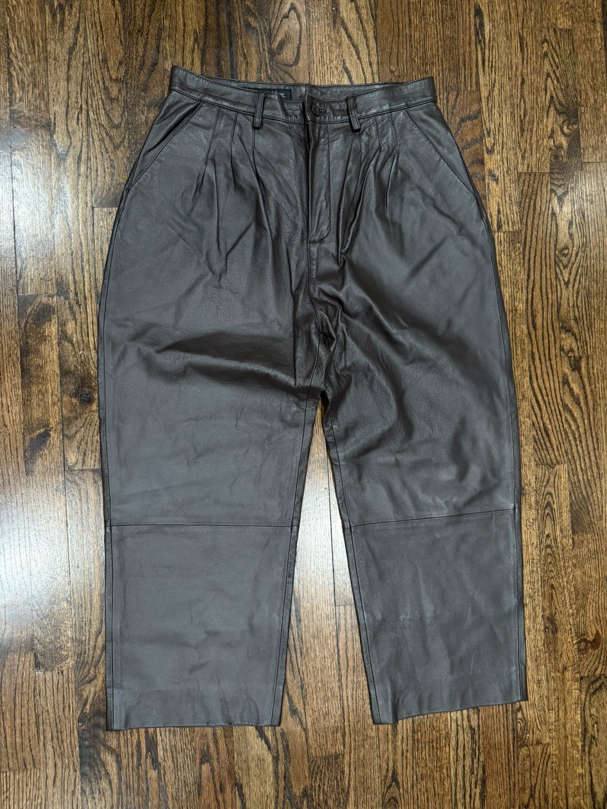 Other Rodelli Uomo 100% Genuine Leather loose fit pants Size US 34 / EU 50 - 2 Thumbnail