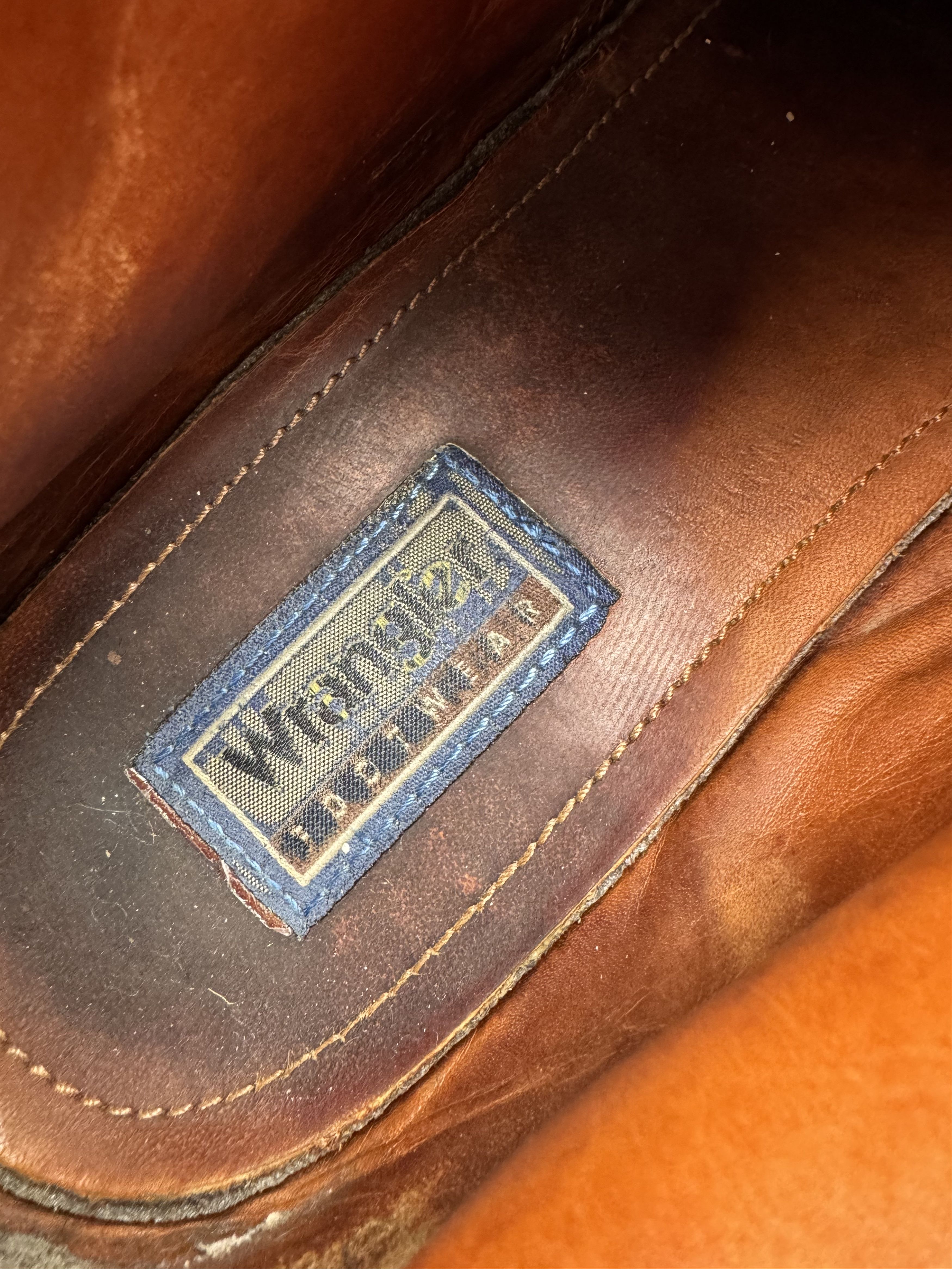 Vintage Wrangler Vintage Oversized Leather Work Boots B463(V306)E2 Size US 11 / EU 44 - 15 Thumbnail