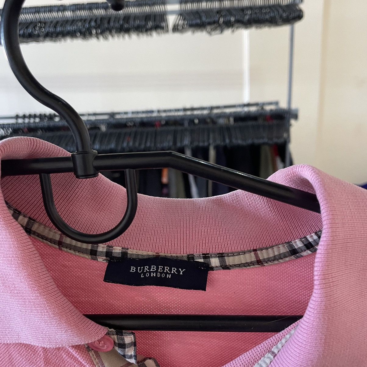 Burberry × Vintage BURBERRYS Luxury Brand Small Logo Collar Polo tee shirt old Size US XL / EU 56 / 4 - 3 Thumbnail