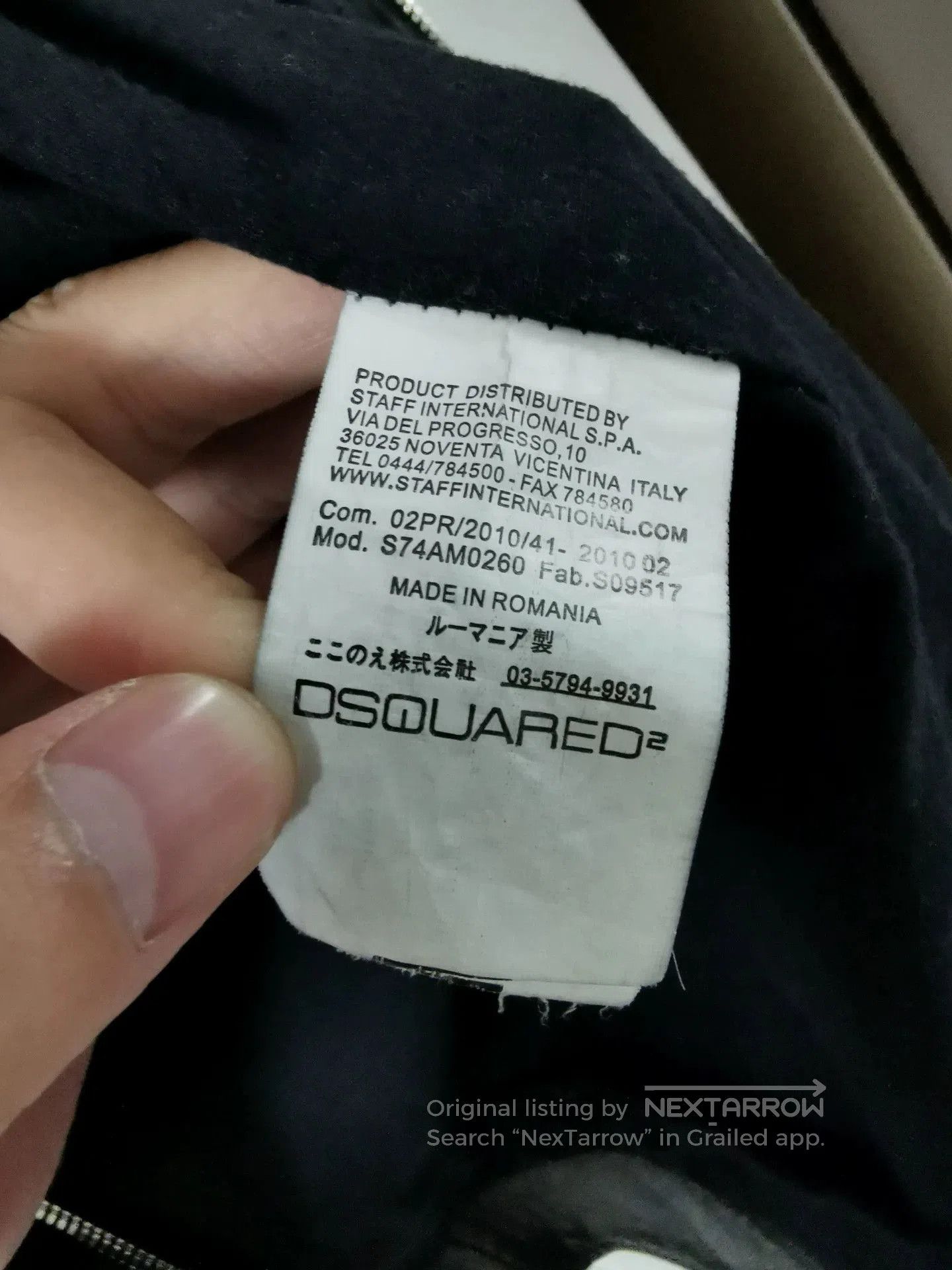 Dsquared2 Soft Black Leather Jacket from Dsquared2. Size US S / EU 44-46 / 1 - 4 Thumbnail