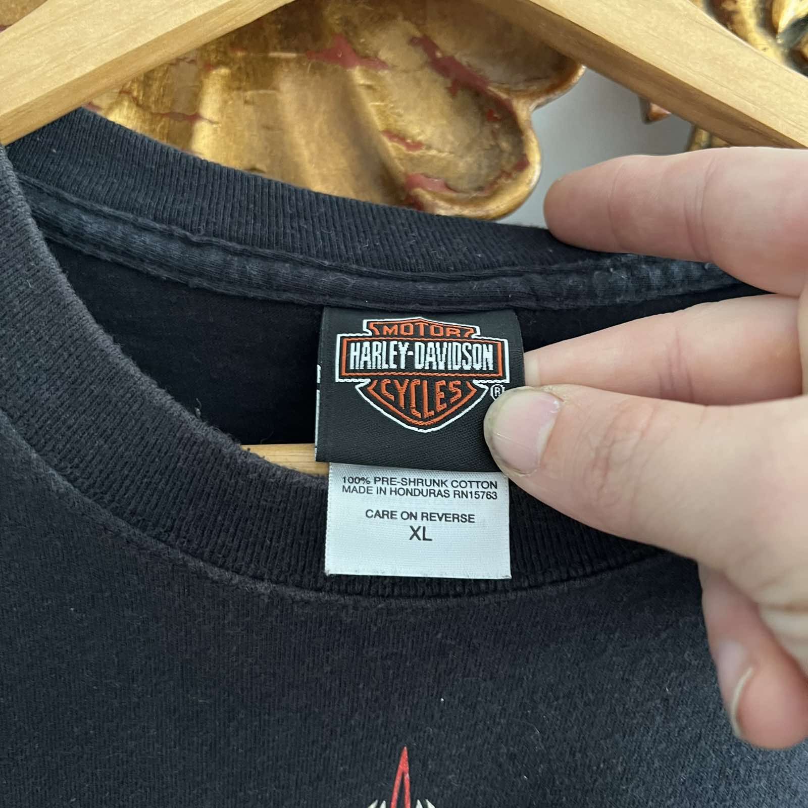 Harley Davidson × Vintage Rare Harley Davidson Bolzano, Italy T-Shirt Sz XL Size US XL / EU 56 / 4 - 5 Thumbnail