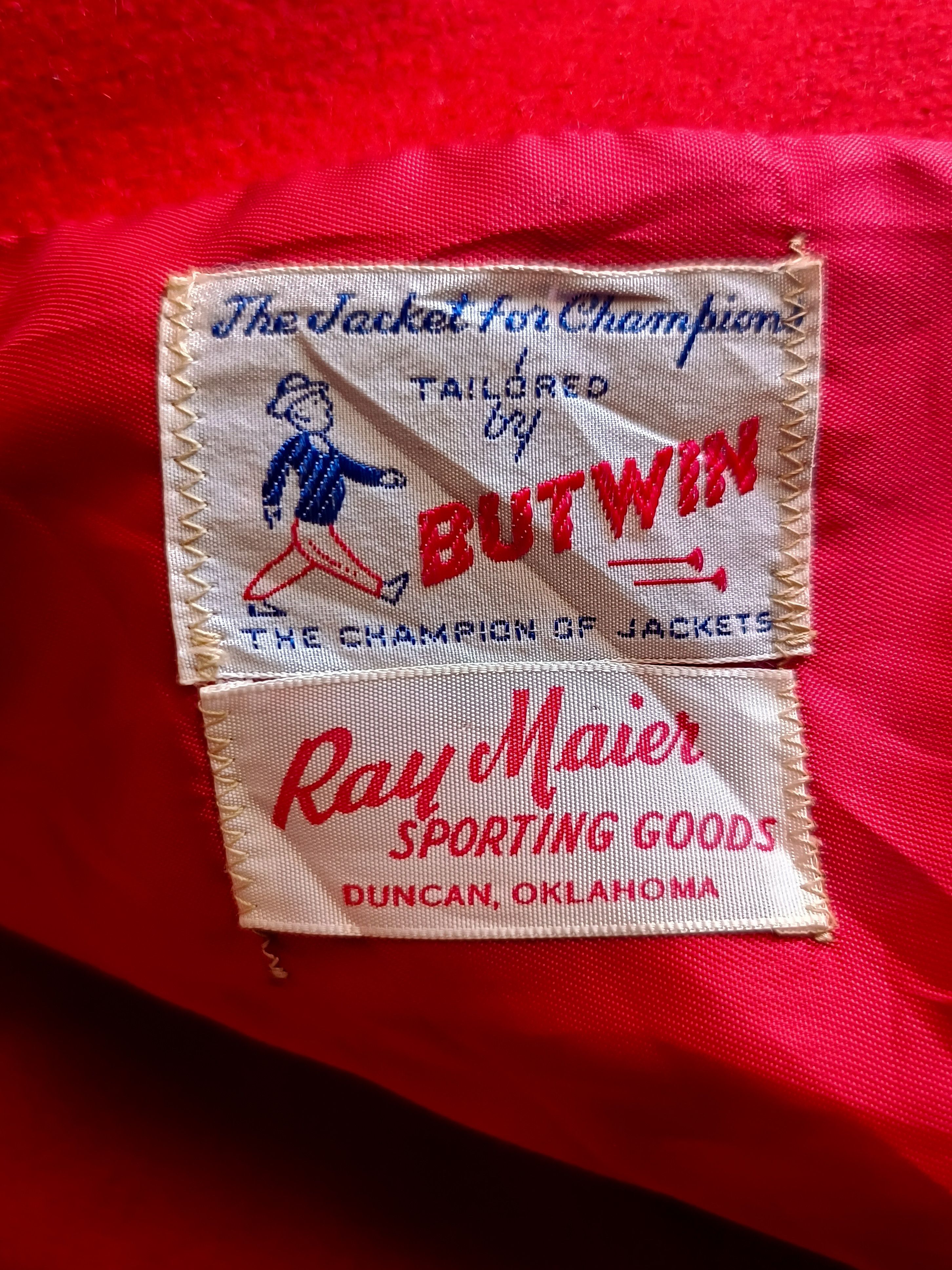 Other RARE VARSITY JACKET BUTWIN 60'S Size US M / EU 48-50 / 2 - 2 Thumbnail