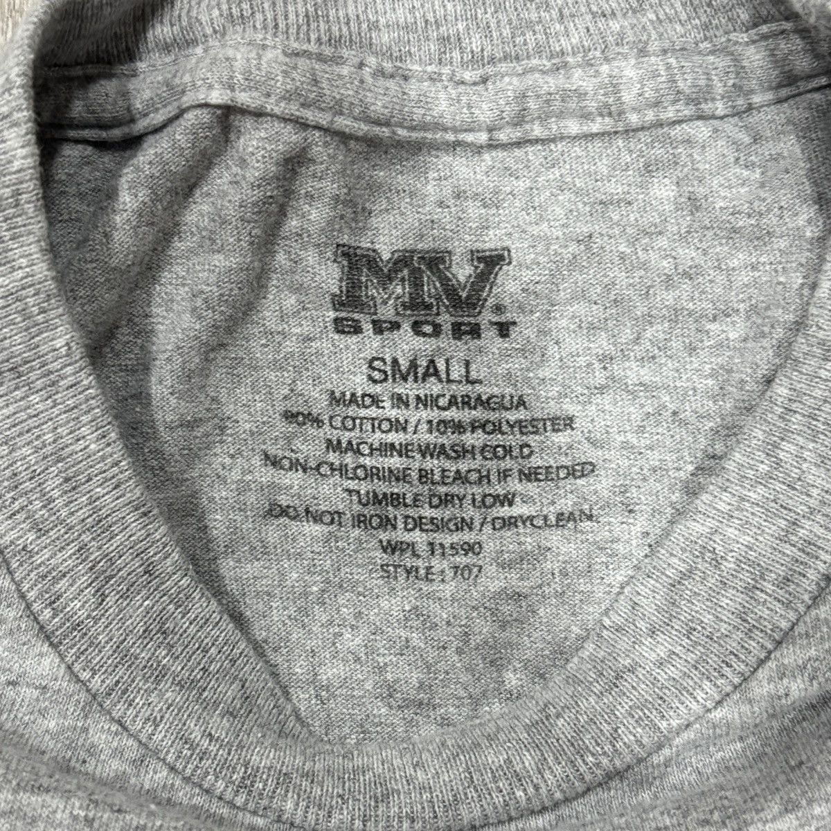Other Vintage MV Sport Navy Long Sleeve T-Shirt Womens S Gray Size S / US 4 / IT 40 - 4 Thumbnail
