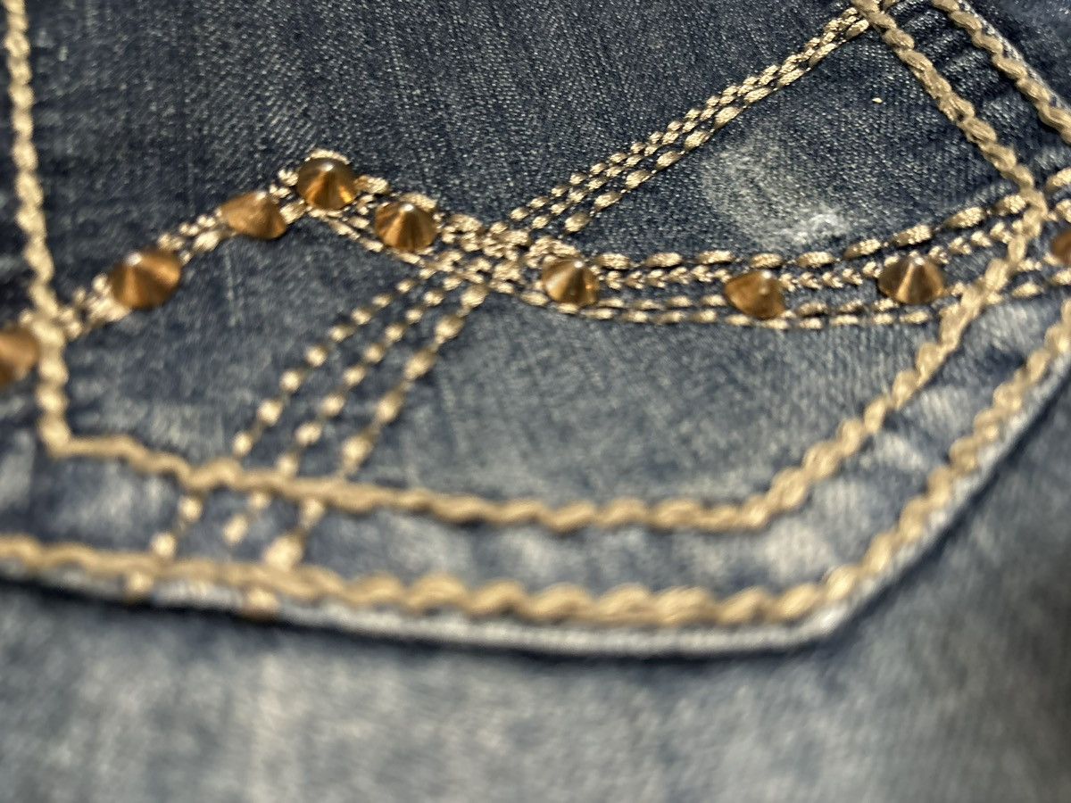 Other Flared Jeans W/ Studded Pockets Size US 40 / EU 56 - 5 Thumbnail