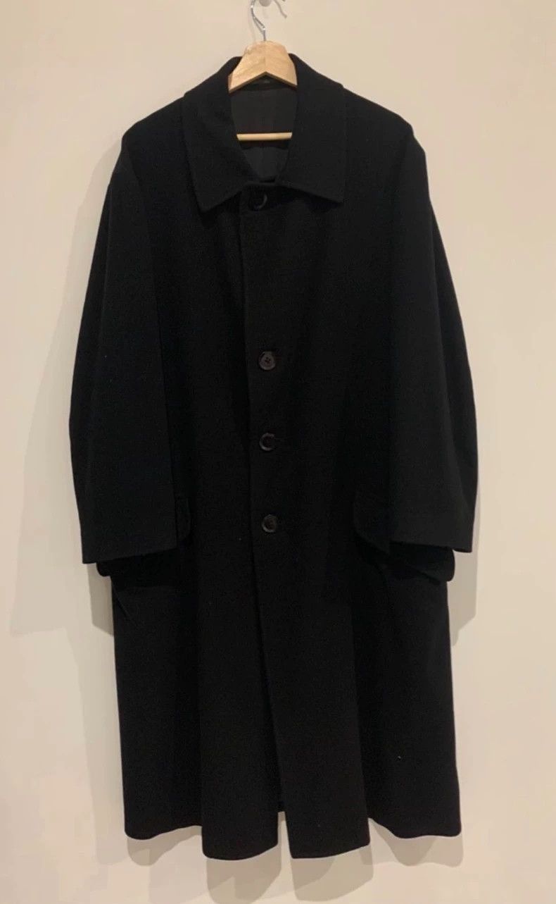 Yohji Yamamoto Yohji Yamamoto Yohji Yamamoto Wool Coat for Autumn Winter- Size US M / EU 48-50 / 2 - 1 Thumbnail