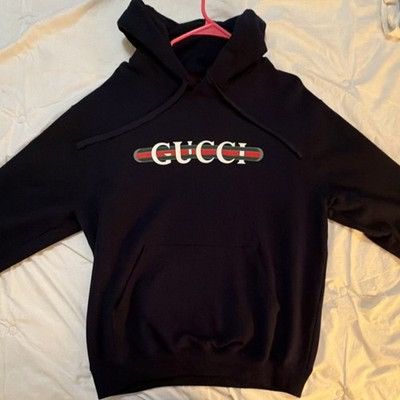 Gucci Gucci Hoodie Pullover Men’s Cotton Long Sleeve Size US XL / EU 56 / 4 - 1 Thumbnail