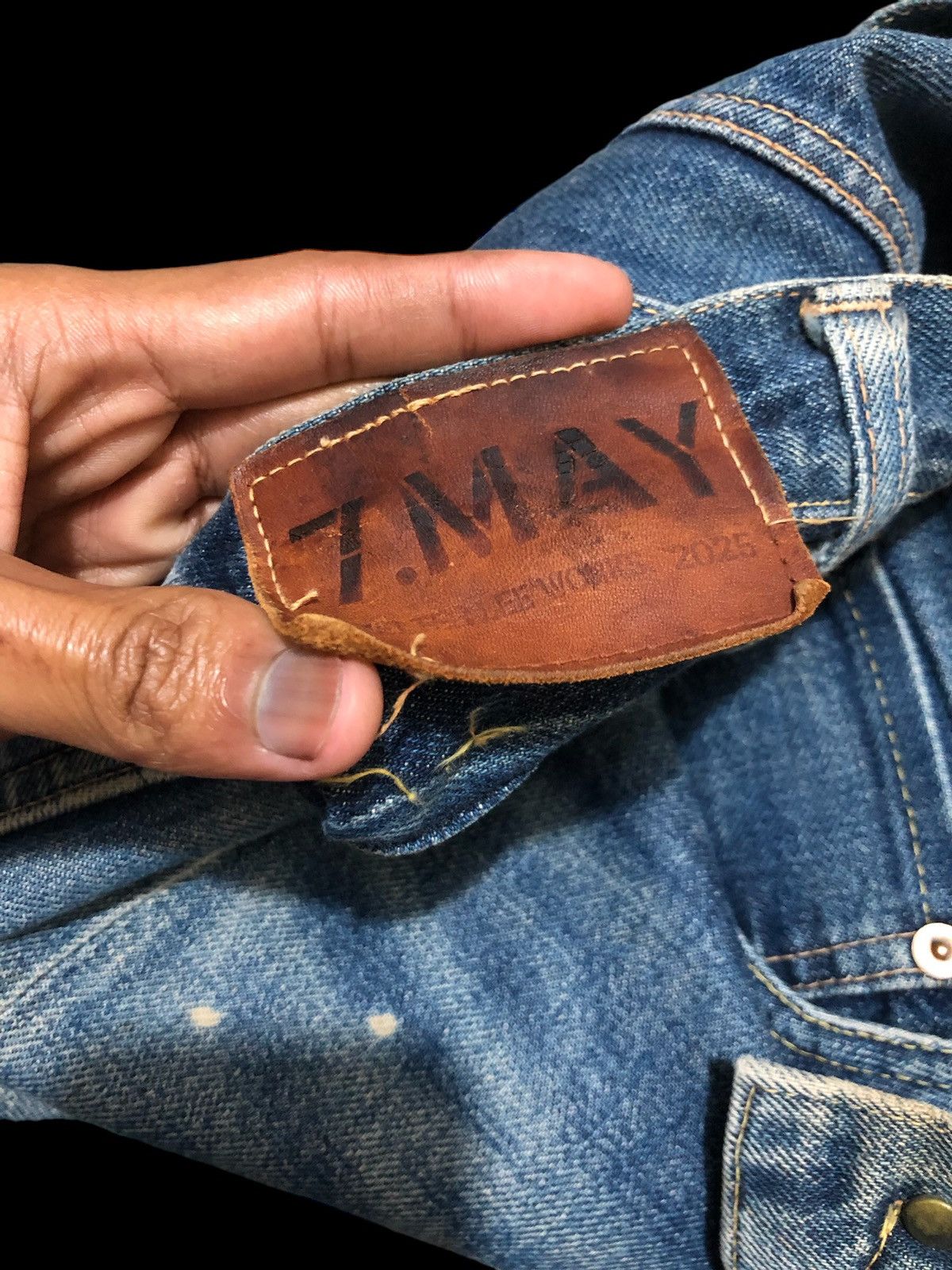 Japanese Brand REDLINE JAPANESSE SHELTER LEE DENIM Size US 30 / EU 46 - 5 Thumbnail