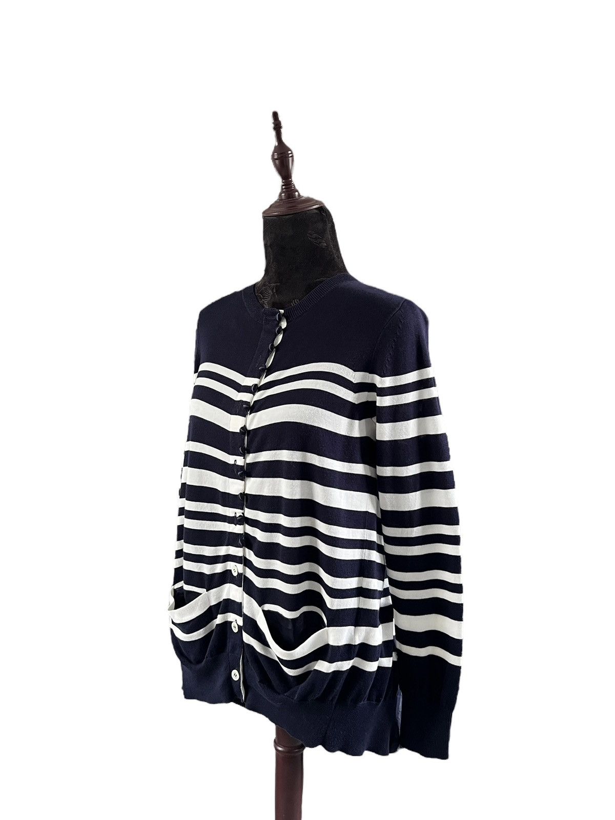 Sacai Sacai Luck Hybrid Reconstructed Cardigan Size XS / US 0-2 / IT 36-38 - 12 Thumbnail