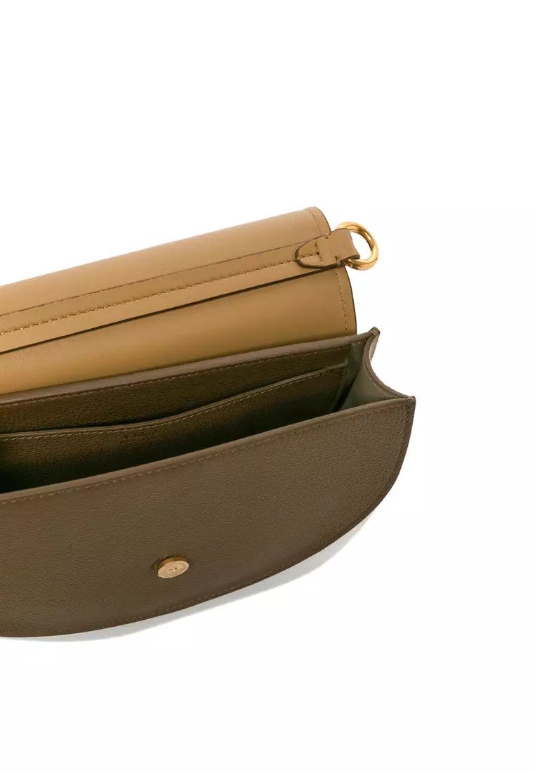 Chloe o1loc1c1024 Size: OS / Marcie Chain Flap Bag in Creamy Brown Size ONE SIZE - 3 Thumbnail