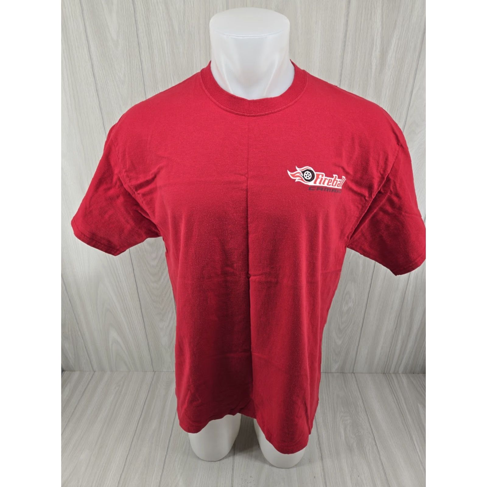 Port & Company Fireball Camaro Red T Shirt Men’s XL Camaro Graphics Size US XL / EU 56 / 4 - 3 Thumbnail