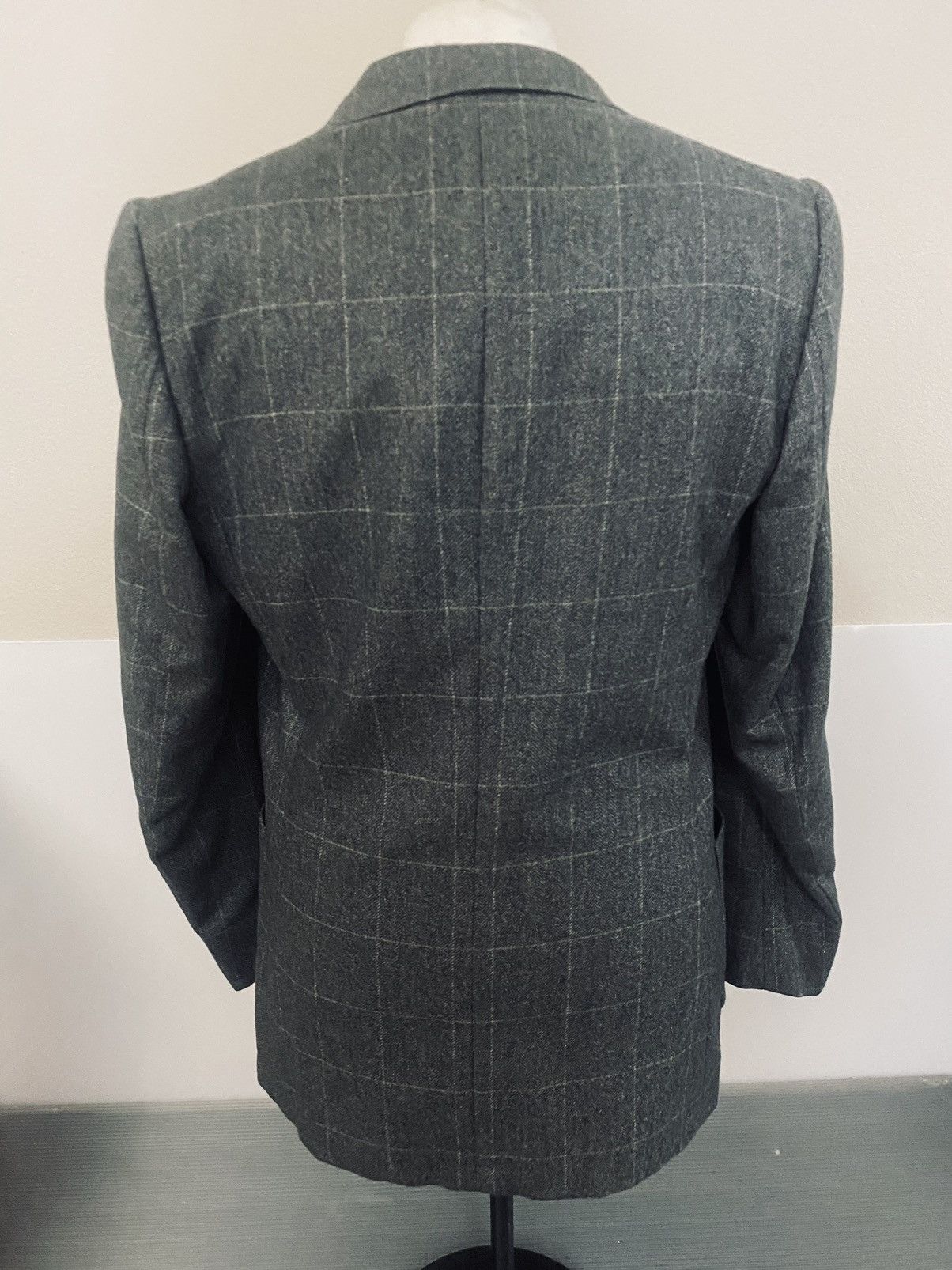 Bottega Veneta Bottega Veneta 🇮🇹 cashmere grey check jacket 54 NWT Size 44R - 8 Thumbnail