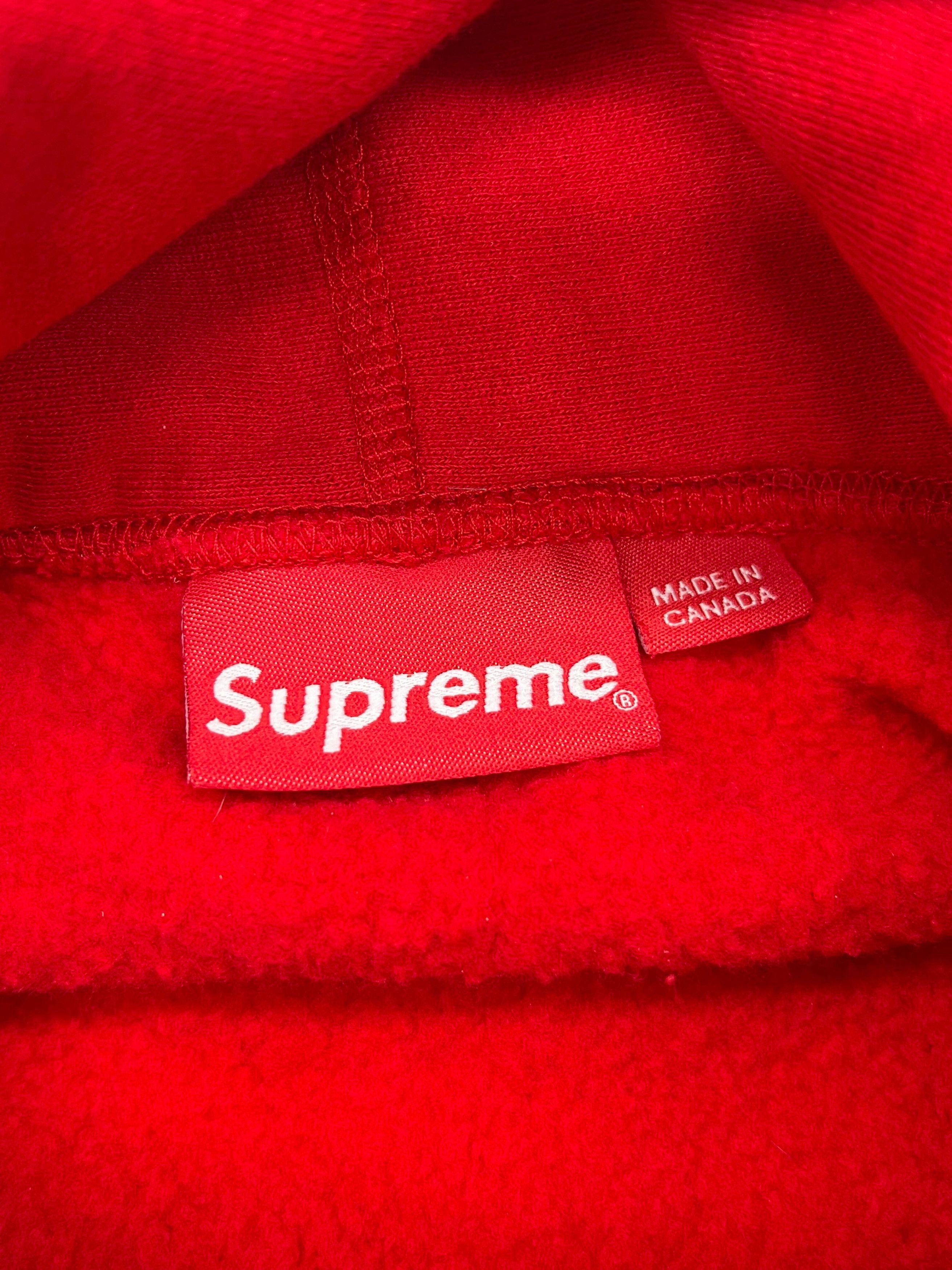 Supreme Supreme Sleeve Patch Hooded Sweatshirt Size US L / EU 52-54 / 3 - 3 Thumbnail