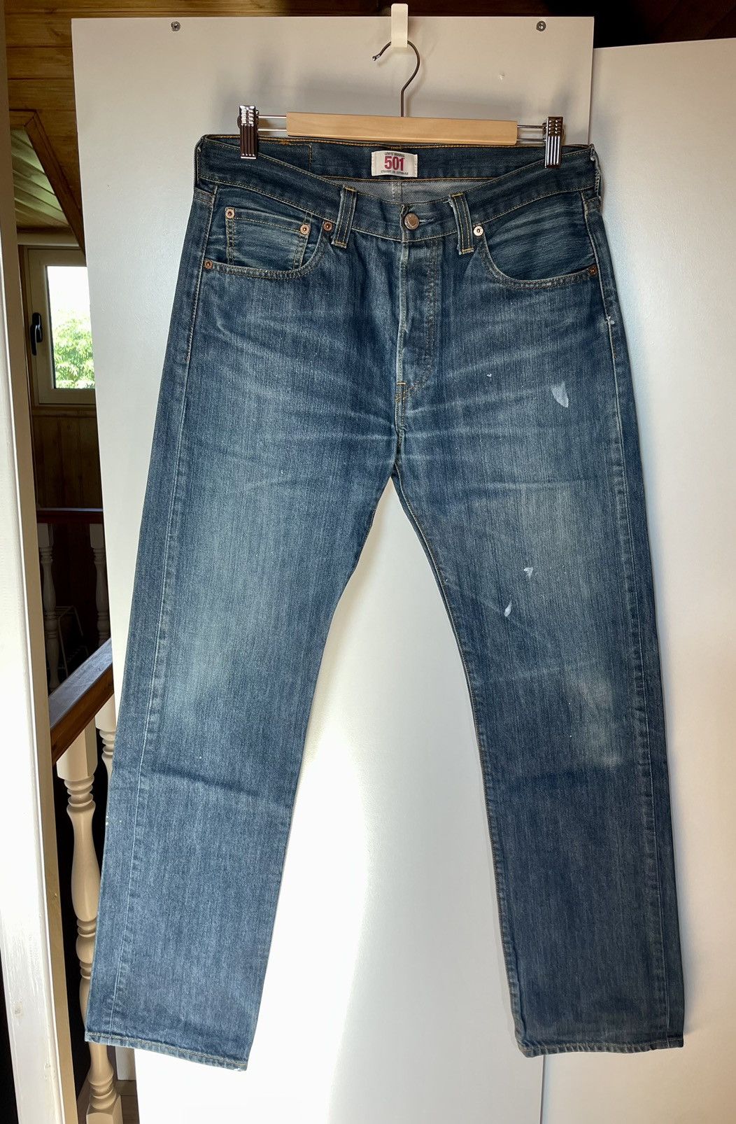 Stunning vintage Levi’s 501 blue jeans