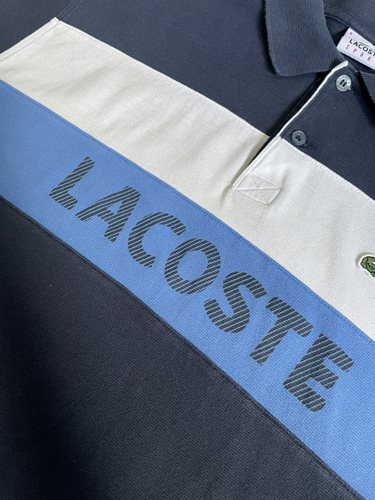 Other Vintage Lacoste Rugby T-Shirt Very Rare Y2K Size US XL / EU 56 / 4 - 6 Thumbnail