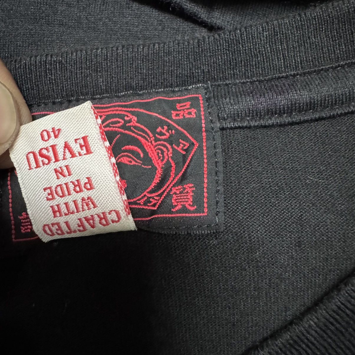 Evisu Evisu Longsleeve Shirt 'Evisu is My God' Size US S / EU 44-46 / 1 - 12 Thumbnail