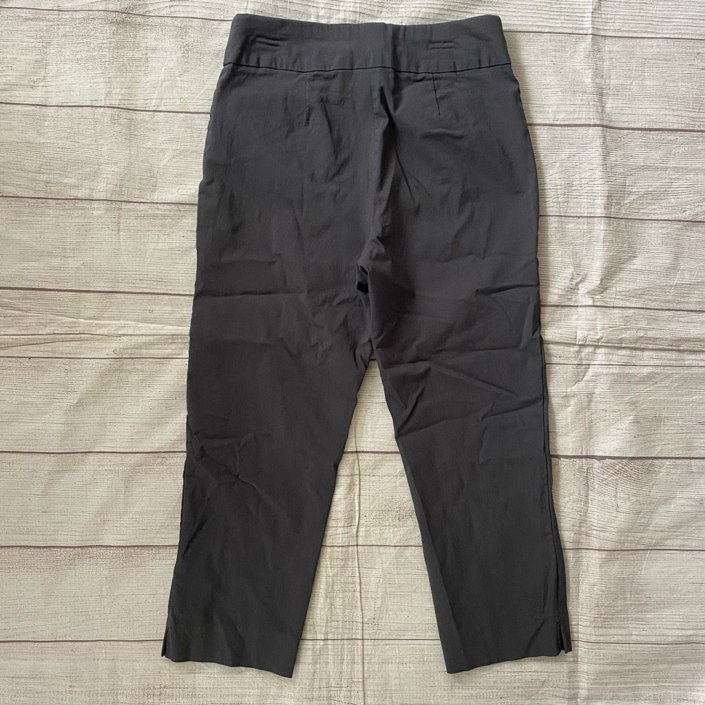 Other Susan Graver women 4 pull on elastic high waist grey Capri p Size 27" / US 4 / IT 40 - 8 Thumbnail