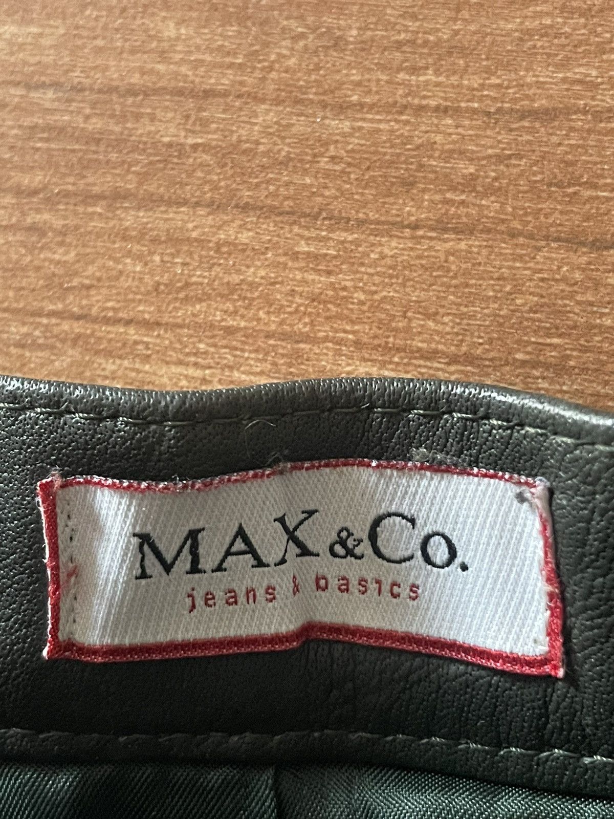 MAX&Co. Max &Co. Mix Leather Skirts Size 28" / US 6 / IT 42 - 5 Thumbnail