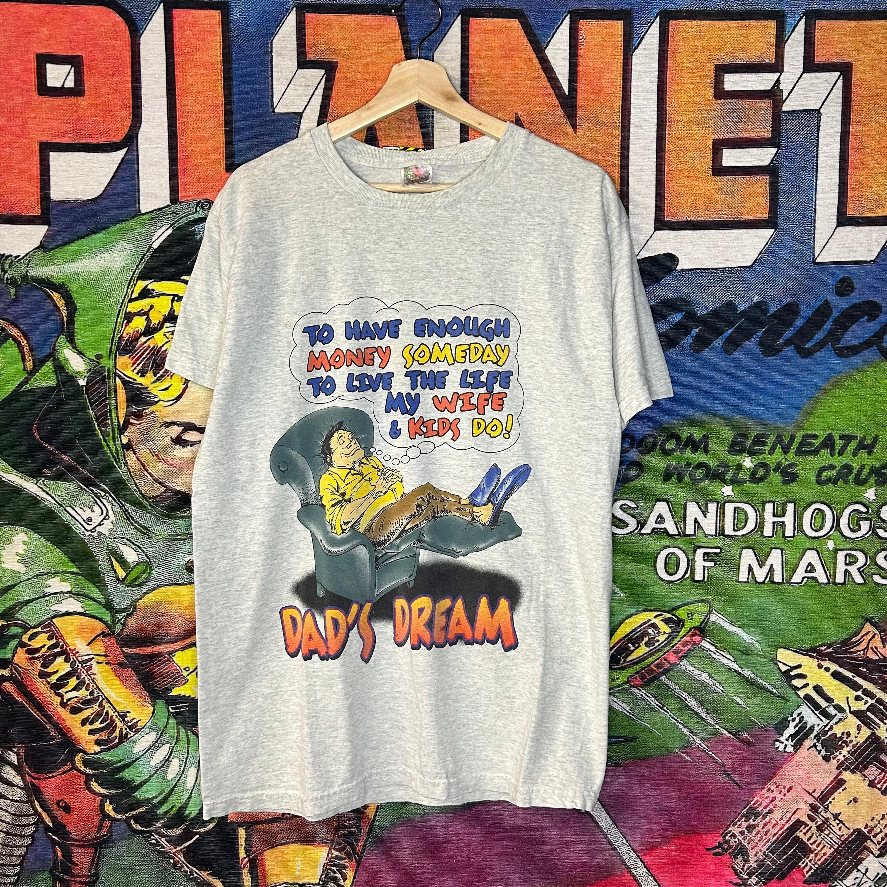 Vintage Y2K ‘Dad’s Dream’ Tee Size Large Size US L / EU 52-54 / 3 - 1 Thumbnail