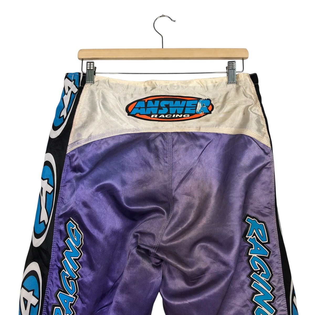 Japanese Brand 🔥VINTAGE PANTS MOTORCROSS RACING ANSWER ISSEY MIYAKE Size US 31 - 11 Thumbnail