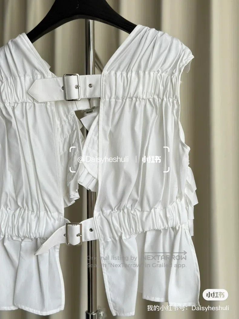 Comme des Garcons Comme Des Garcons White lace vest Size S / US 4 / IT 40 - 7 Thumbnail