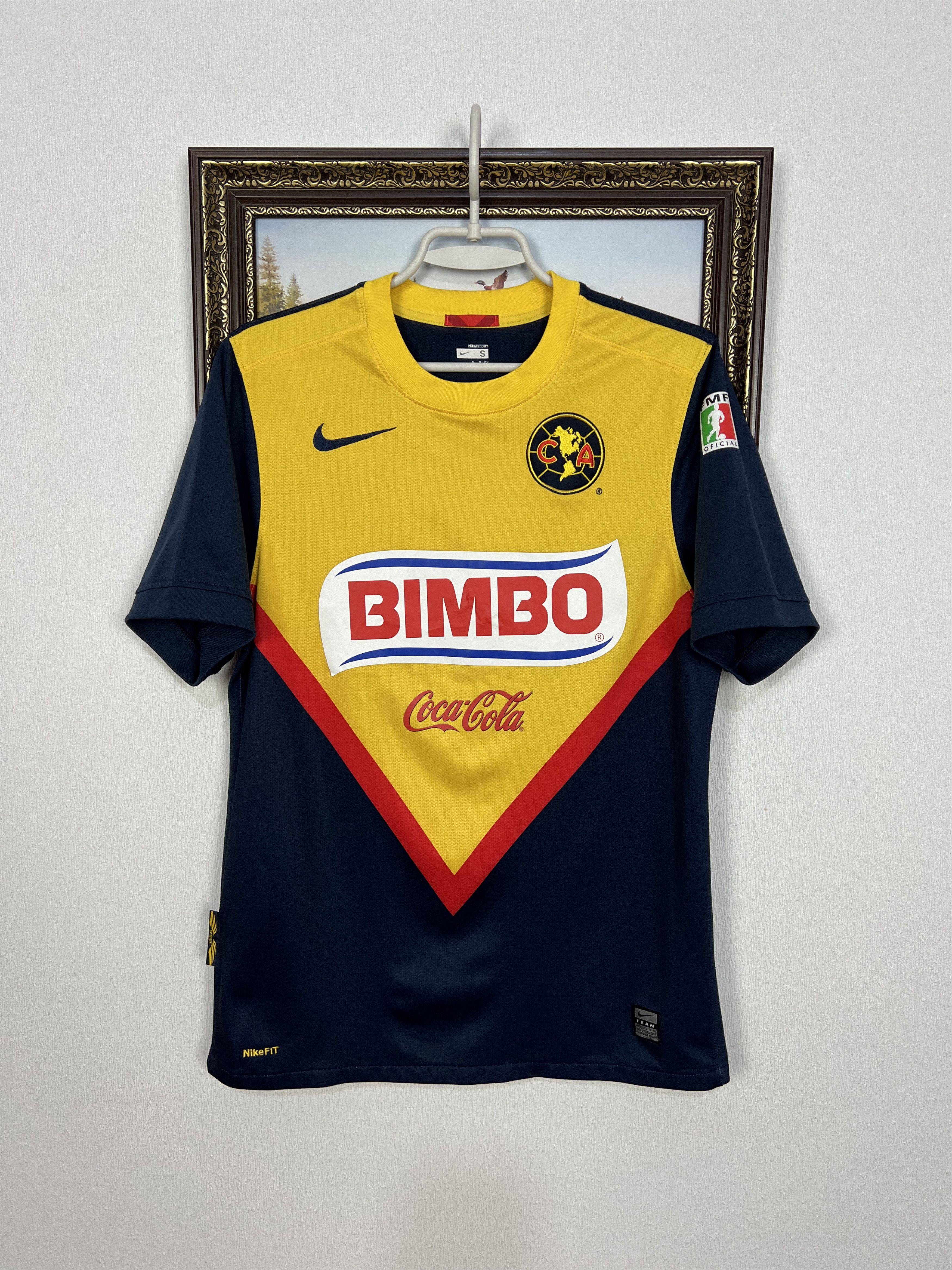 Nike Club America Home football shirt 2009 Soccer Nike Jersey Size US S / EU 44-46 / 1 - 1 Thumbnail
