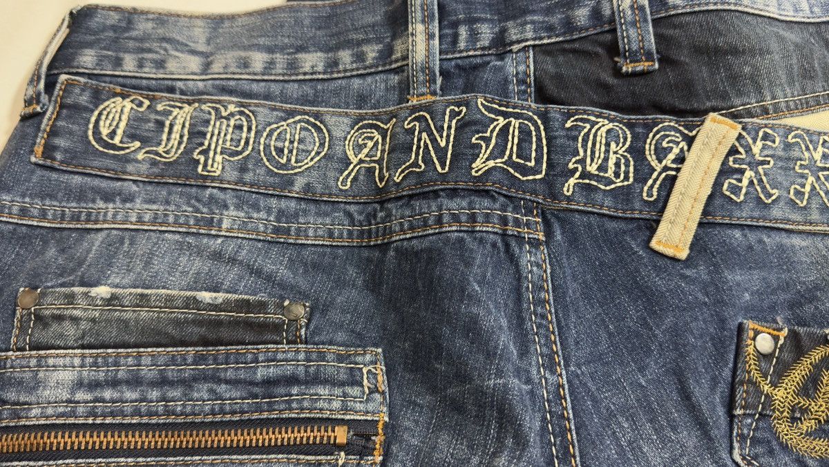 If Six Was Nine CIPO&BANXX Denim Patchwork Jeans Size US 42 / EU 58 - 9 Thumbnail