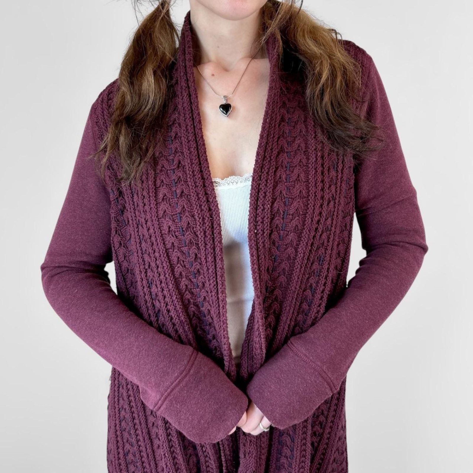 Anthropologie boho grunge layered brown cardigan Size M / US 6-8 / IT 42-44 - 3 Thumbnail