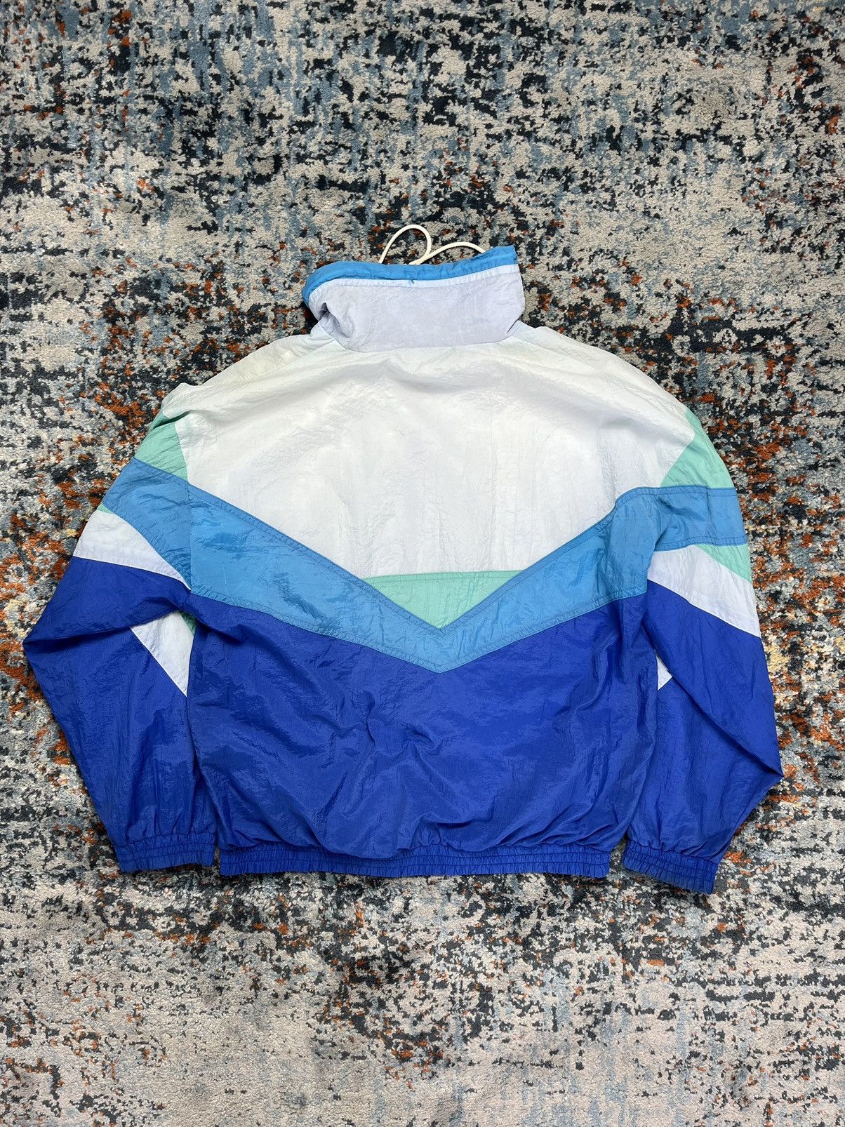 Vintage Vintage 80s Kawasaki crazy track jacket bomber racing rave Size US L / EU 52-54 / 3 - 3 Thumbnail