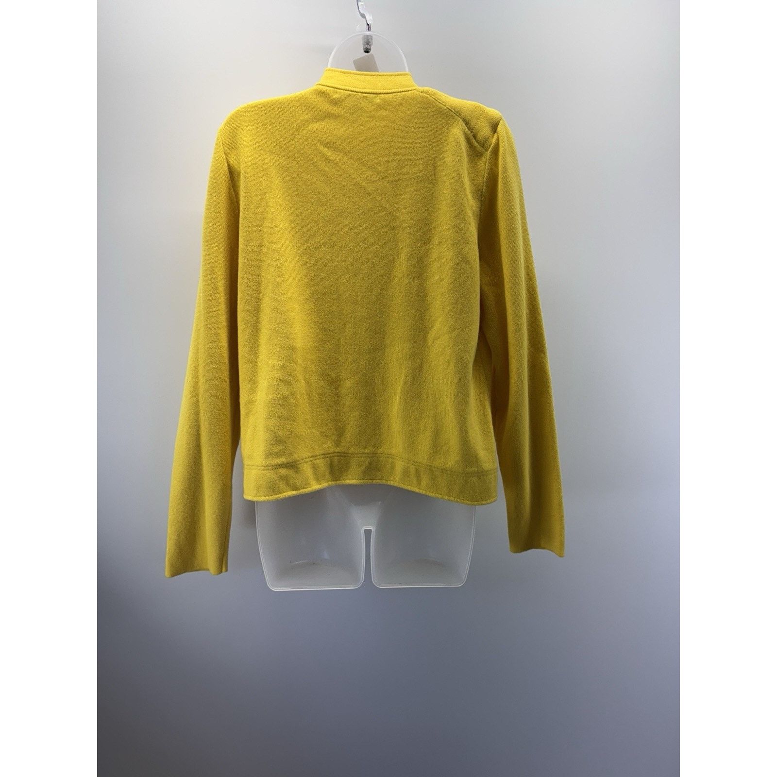 Ralph Lauren Lauren Ralph Lauren Yellow Moto Jacket Sweater Women’s Sz XL Size XL / US 12-14 / IT 48-50 - 4 Thumbnail