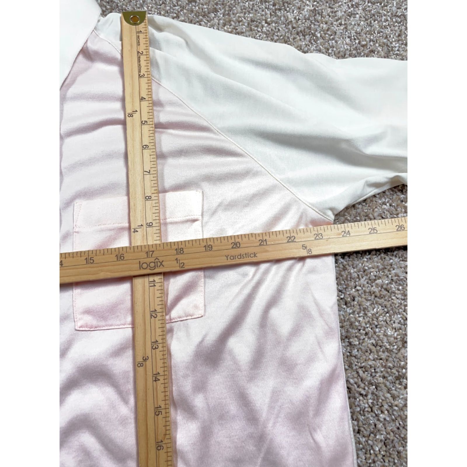Vintage VTG 80s Broad Stripe Polo Shirt Adult XL Gray Pink White Thin Fabric Preppy Size US XL / EU 56 / 4 - 6 Thumbnail